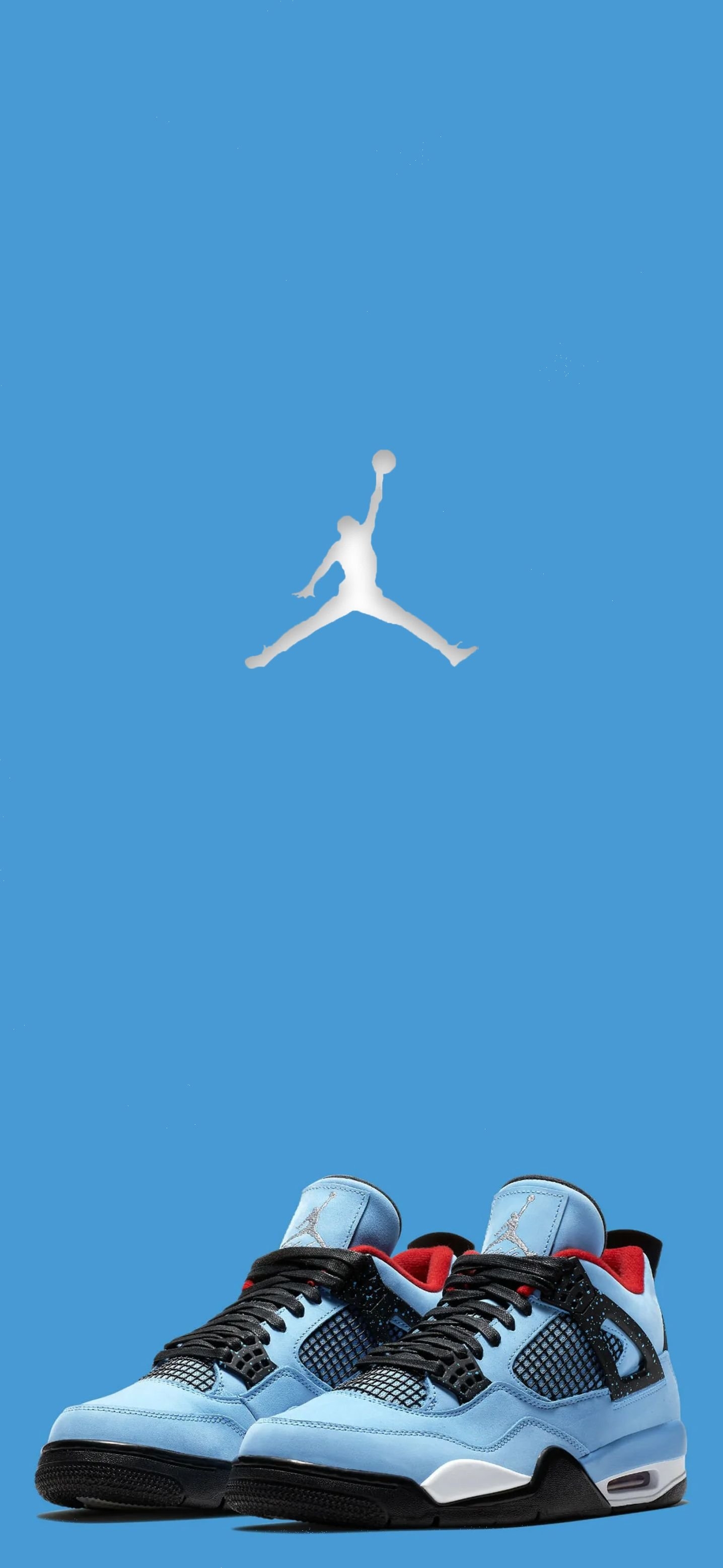 1440x3120 Air Jordan 4's (Retro Travis Scott). Jordan logo wallpaper, Shoes wallpaper, Travis scott wallpaper, Phone