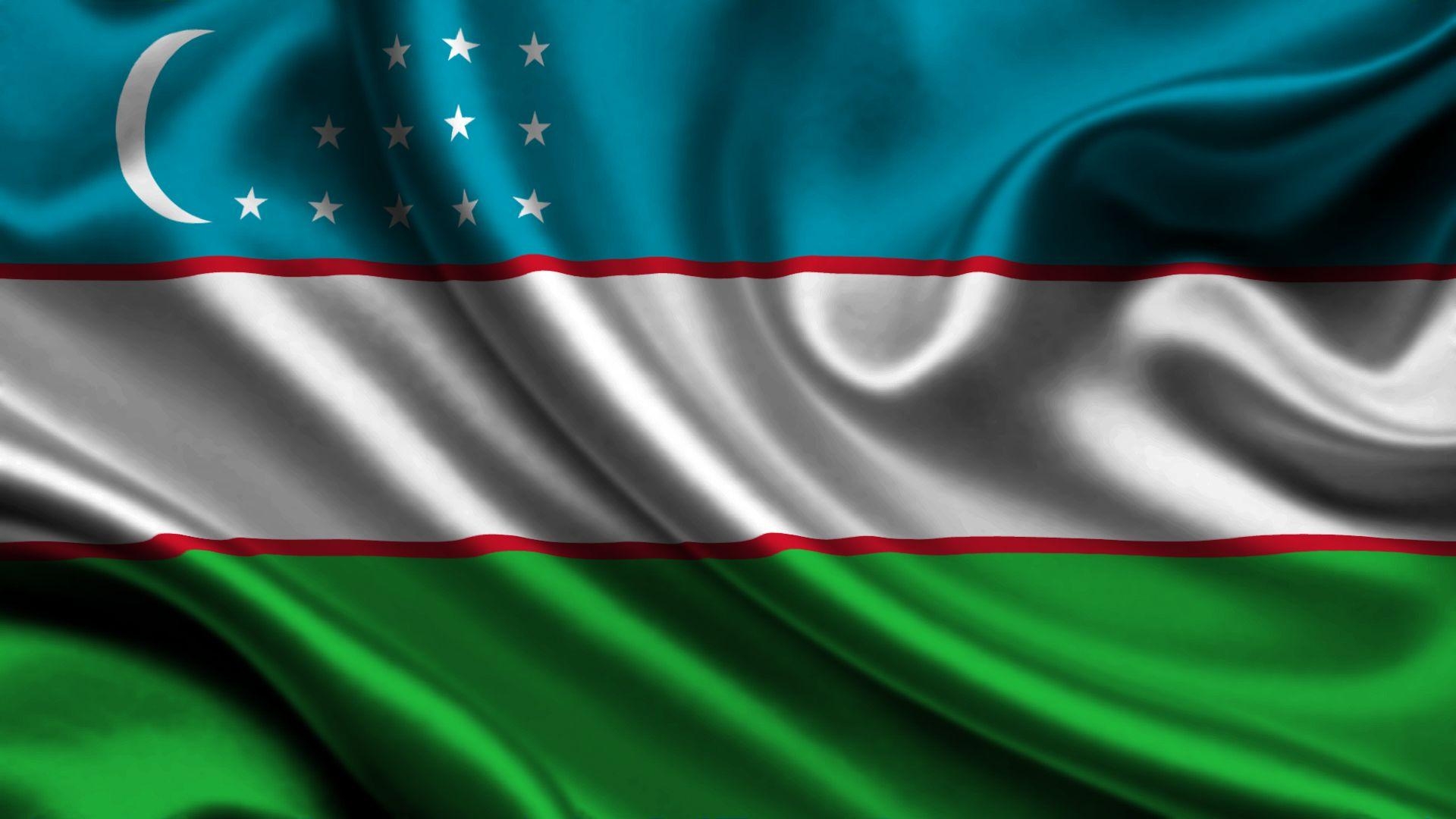 1920x1080 Uzbekistan Flag HD Wallpaper, Desktop