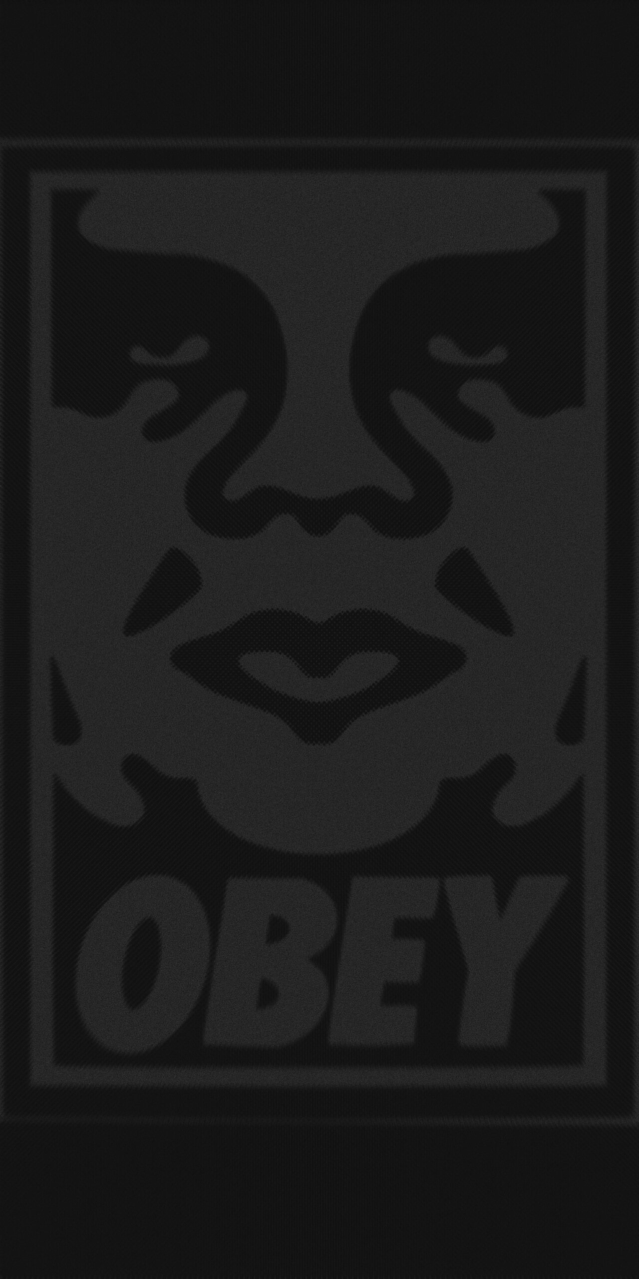 1280x2560 Obey Dark Wallpaper, Phone