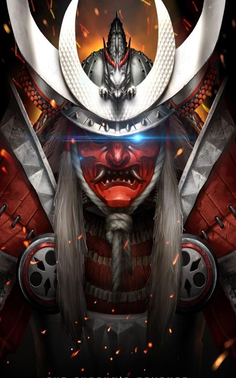 900x1440 Samurai Wallpaper for Android, Phone