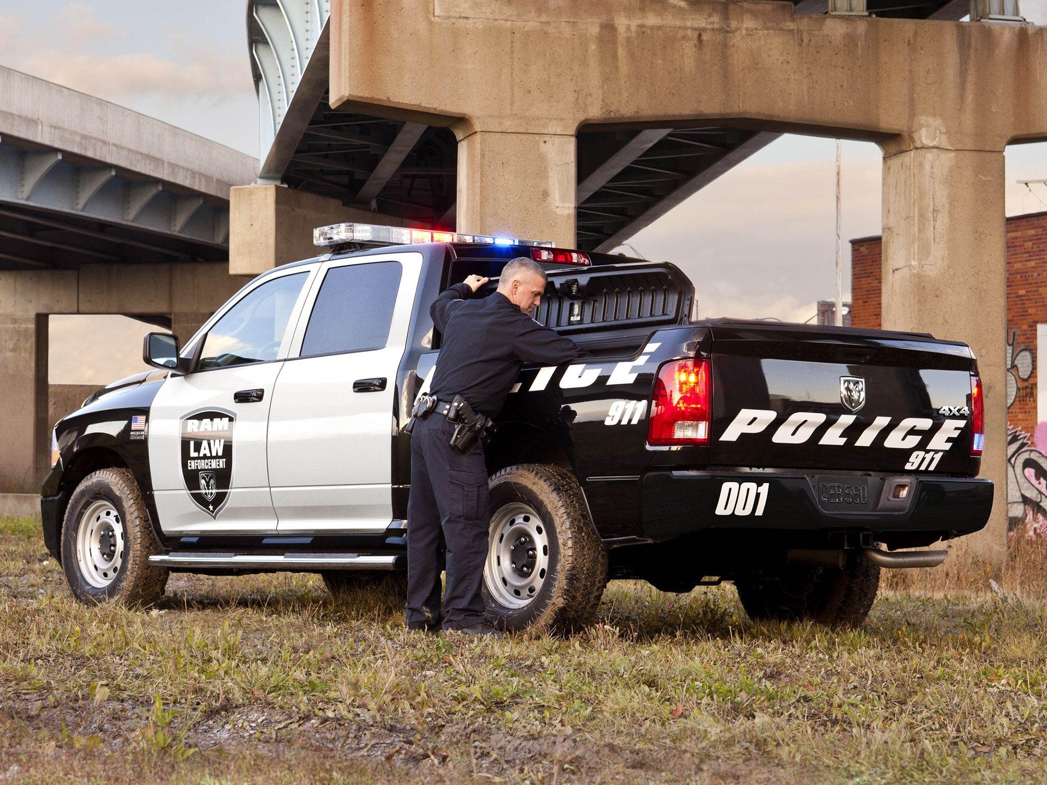 2050x1540 Dodge Ram 1500 Crew Cab Police Truck 4x4 wallpaper, Desktop