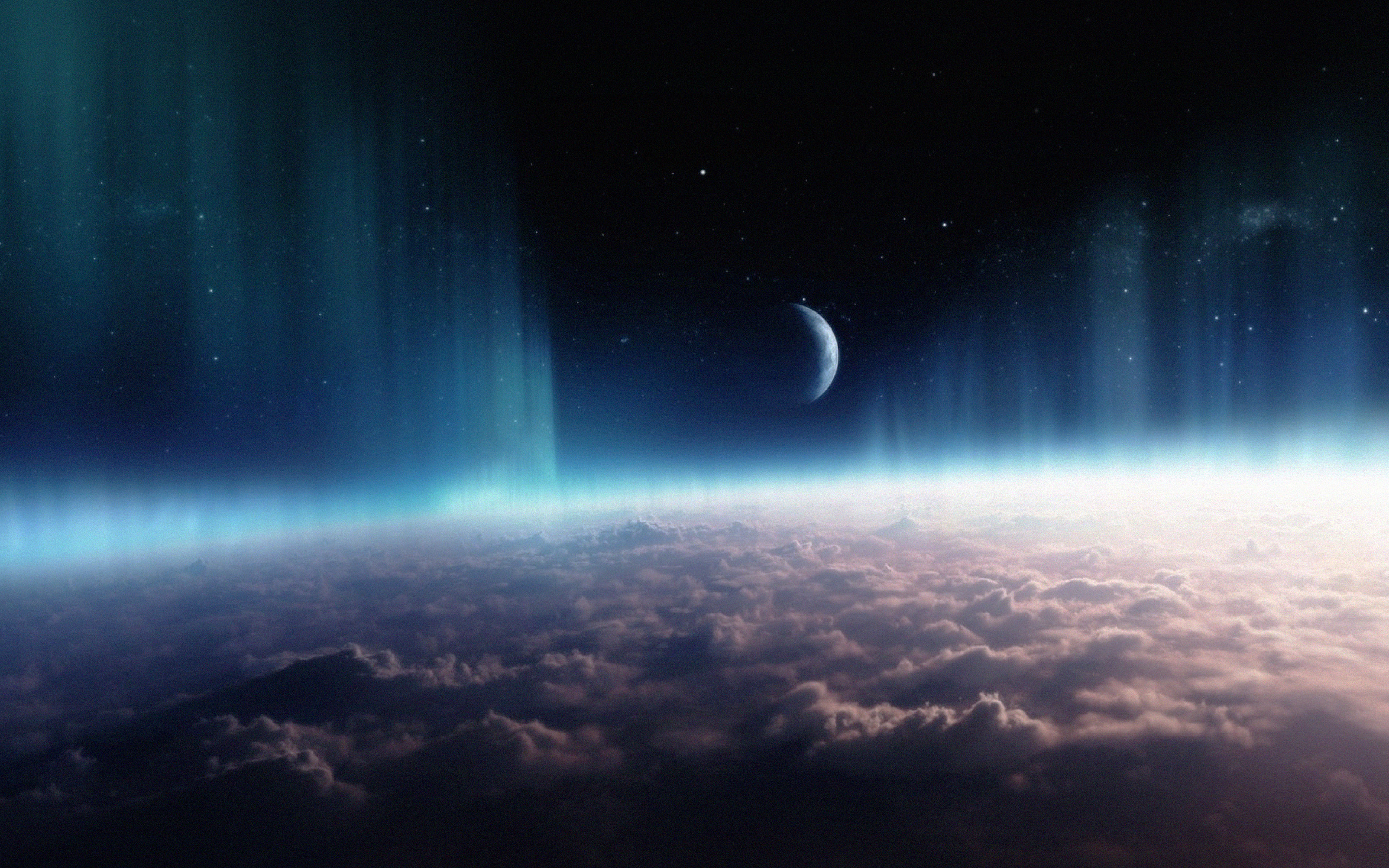 3840x2400 Space Interstellar Sky Cloud Nature, Desktop