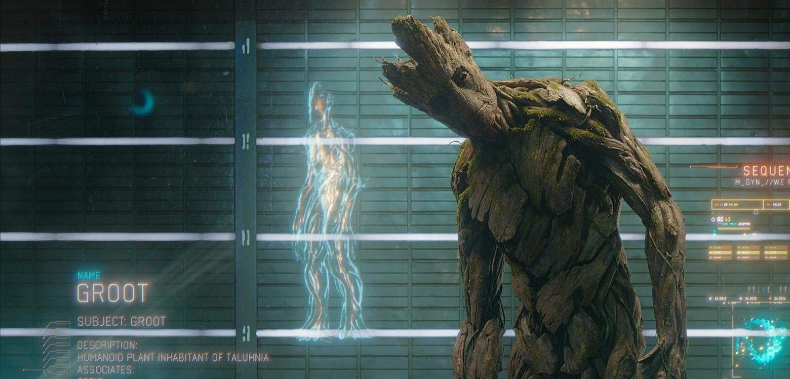 1600x770 Groot wallpaper HD for desktop background, Dual Screen