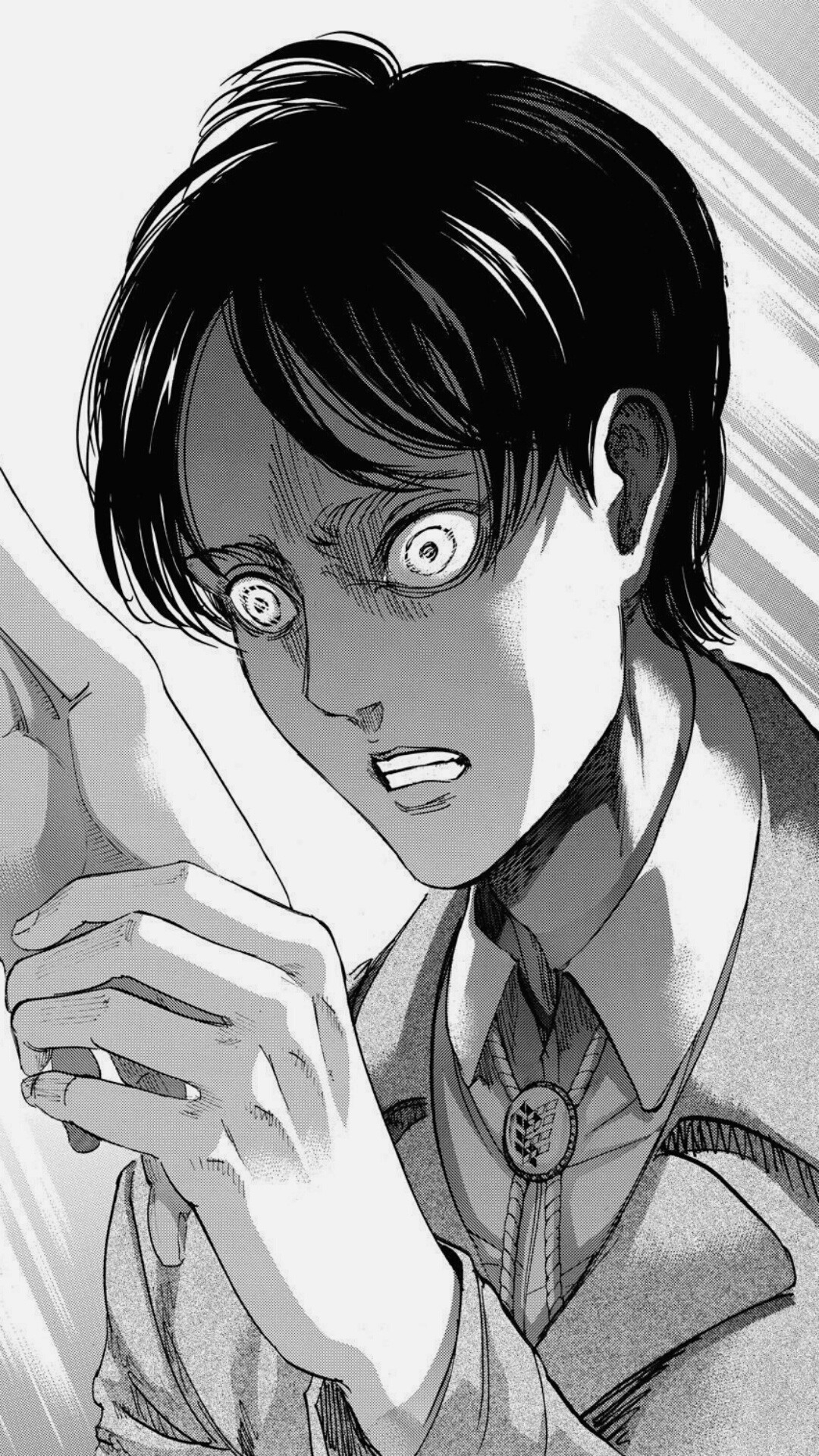 1080x1920 Eren Jaeger manga lockscreens, Phone