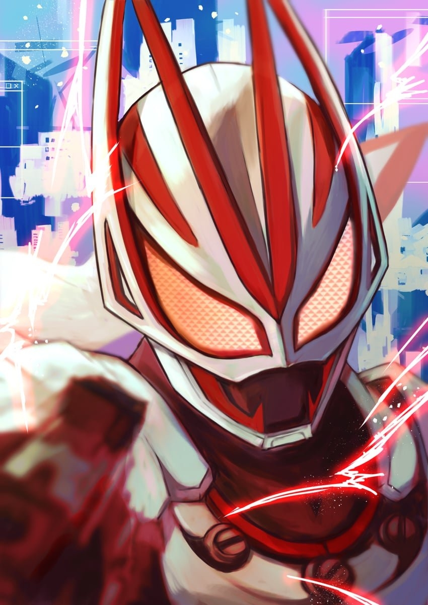 850x1210 kamen rider geats (kamen rider and 1 more) drawn, Phone