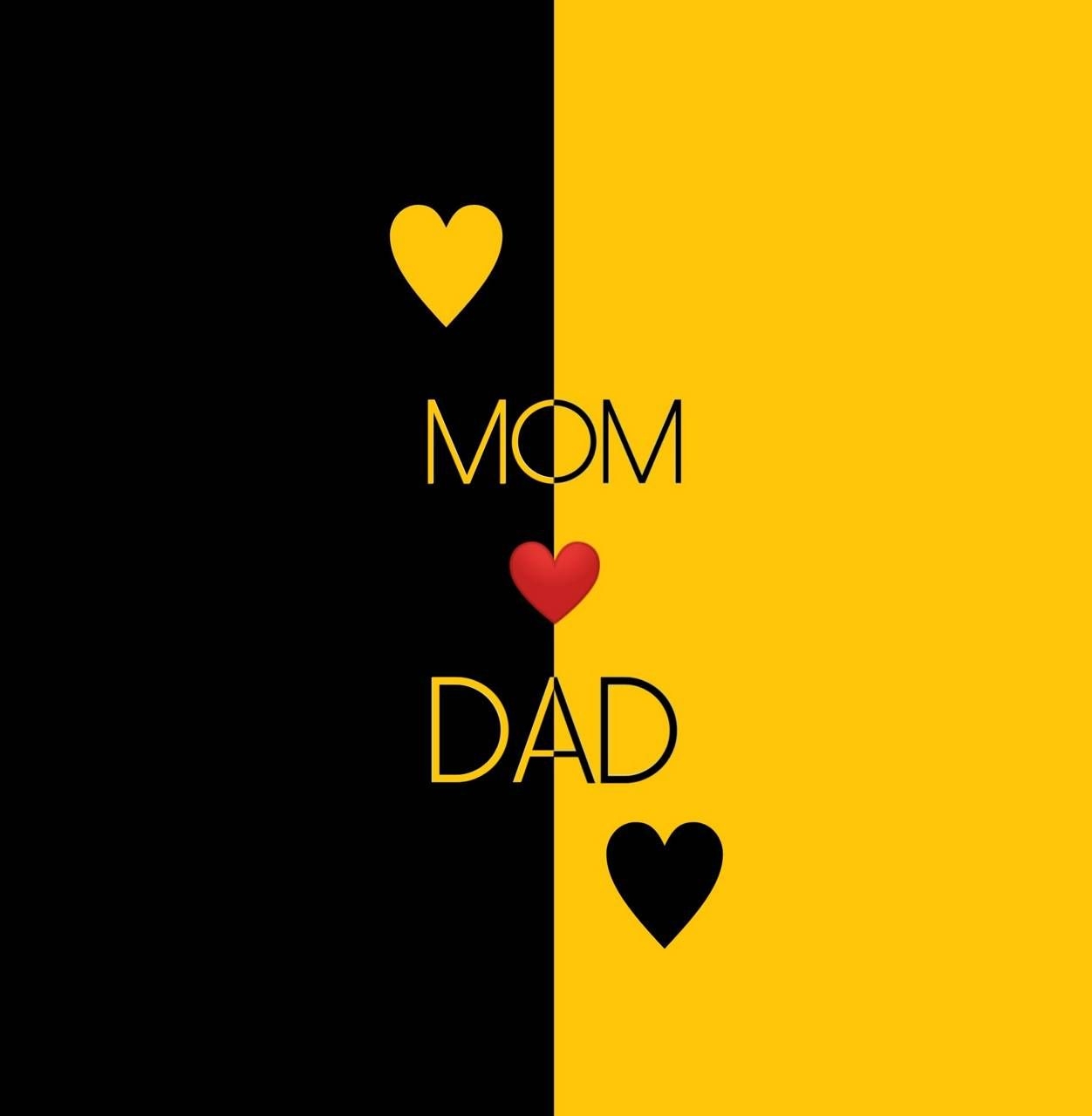 1260x1280 MoM DaD wallpaper, Phone