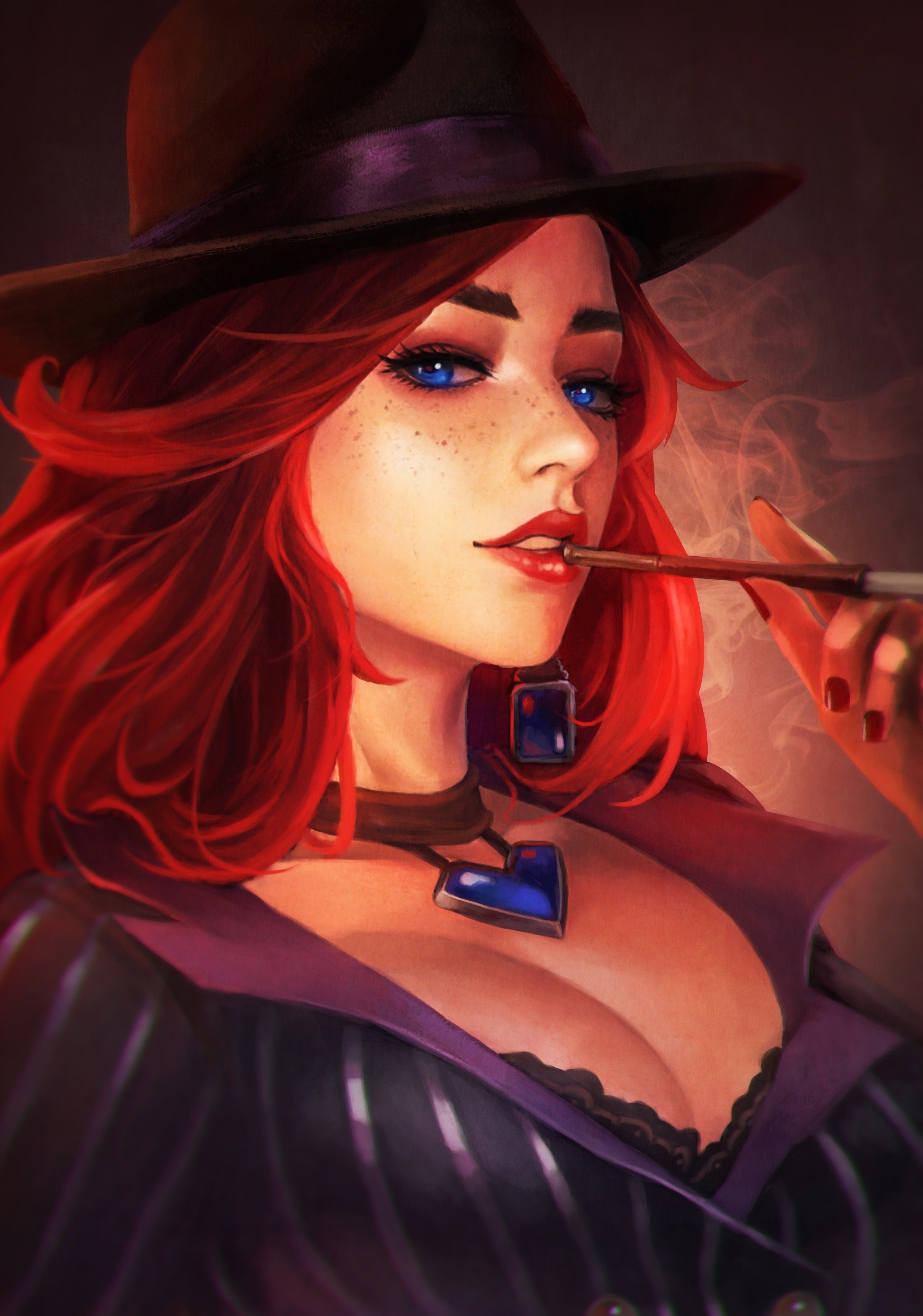 2470x3510 Mafia Miss Fortune. Wallpaper & Fan Arts. League Of Legends, Phone