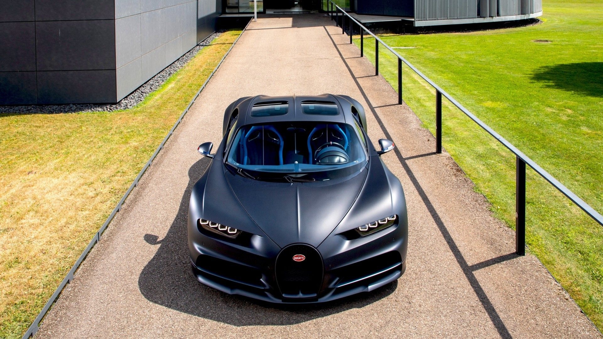 1920x1080 Download  Bugatti Chiron Sport, Black, Supercars, Front, Desktop