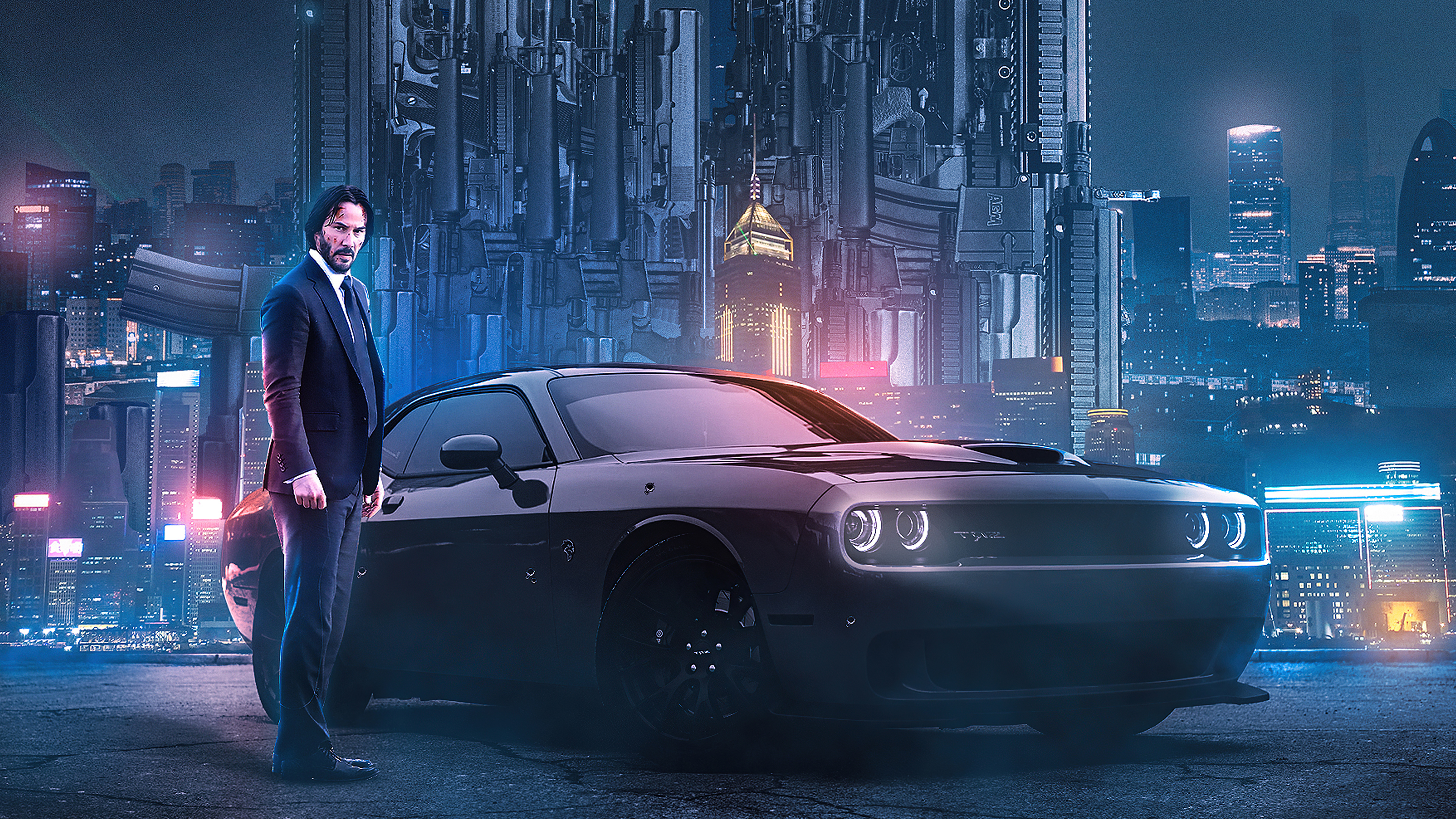 3840x2160 John Wick Chapter 3 Altenate Poster 4k, HD Movies, 4k Wallpaper, Image, Background, Photo and Picture, Desktop