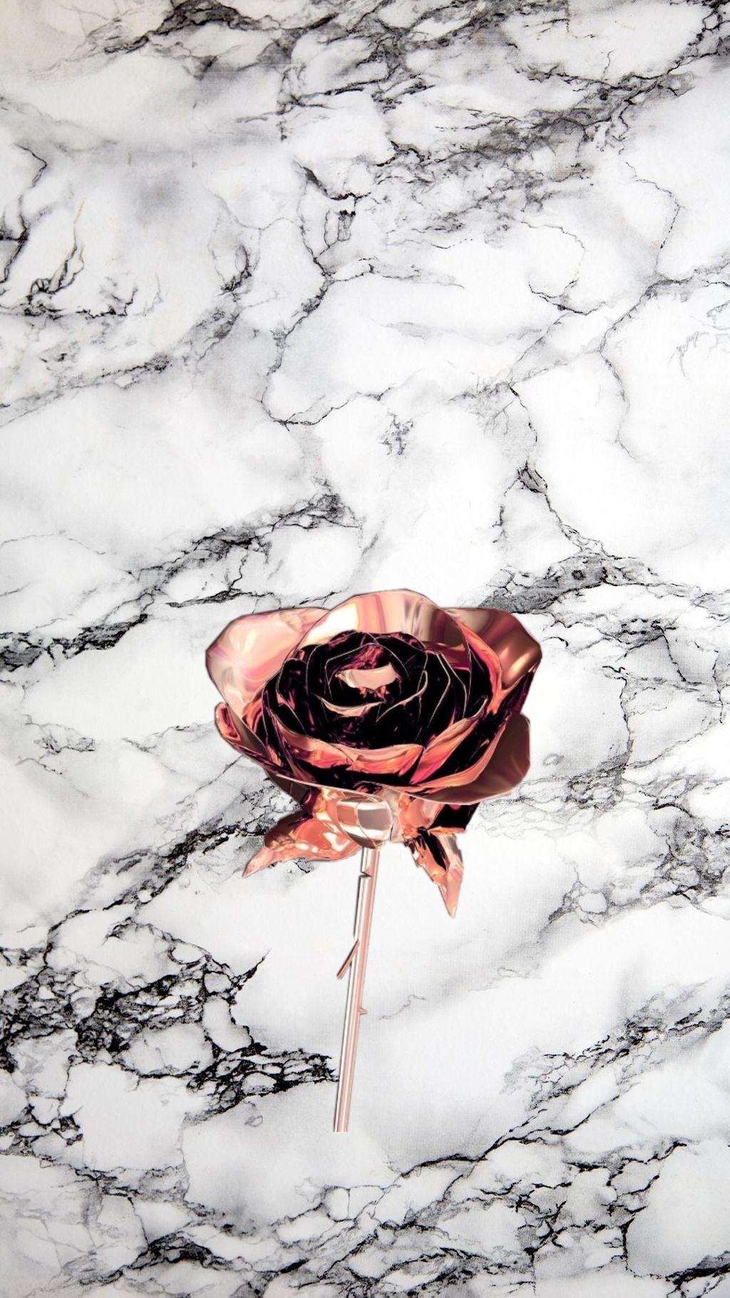 1030x1820 wallpaper marble rose rosegold aesthetic art rebekka_ai, Phone