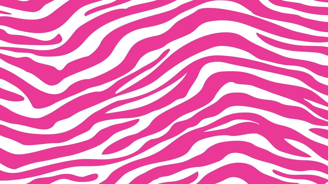 1370x770 Pink Zebra Wallpaper, Desktop