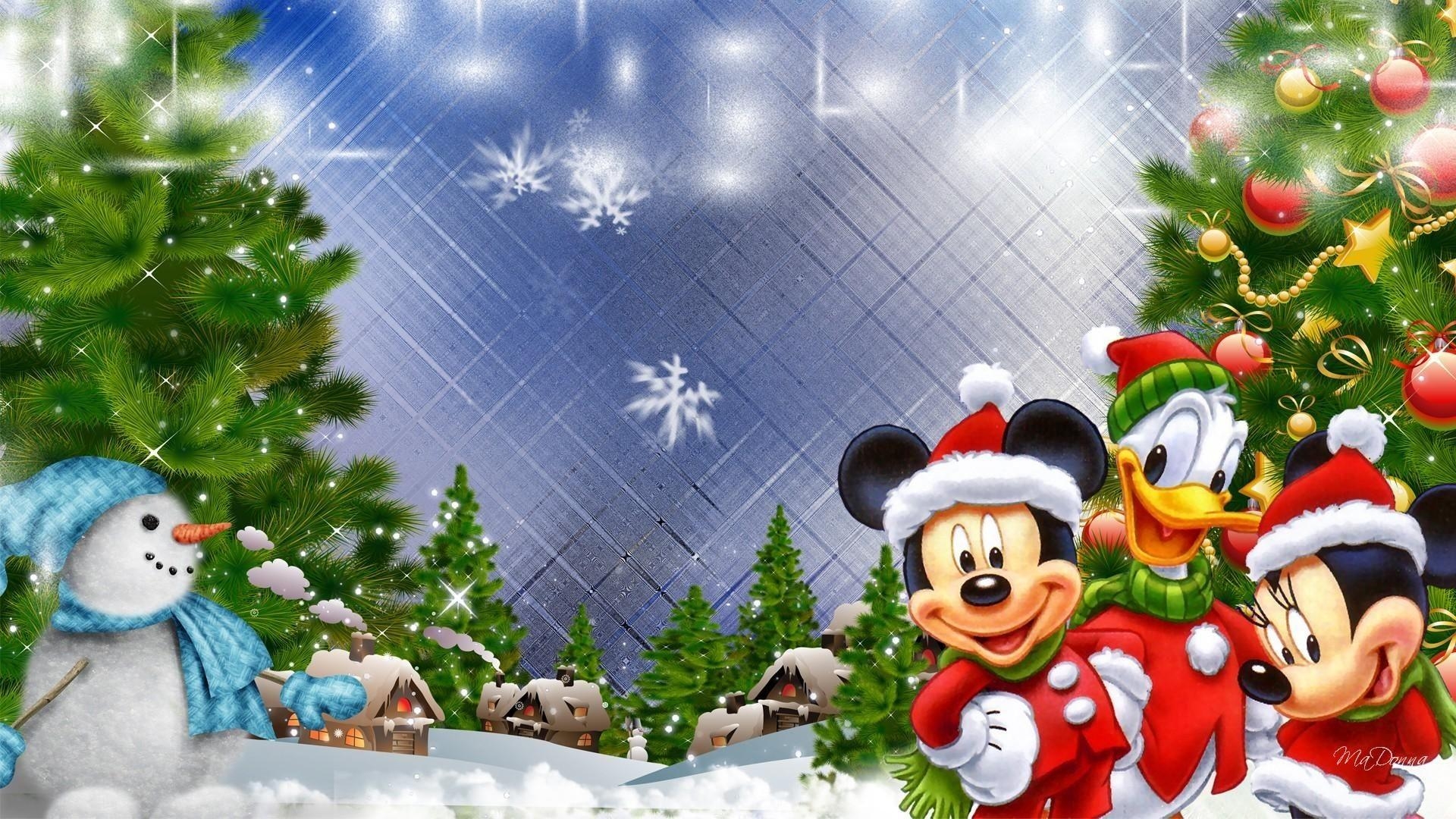 1920x1080 Mickey Christmas Wallpaper, Desktop