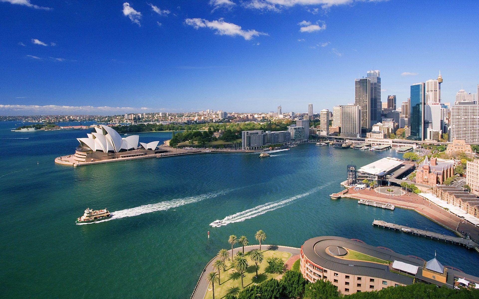 1920x1200 Downtown Sydney Australia Wallpaper, Desktop