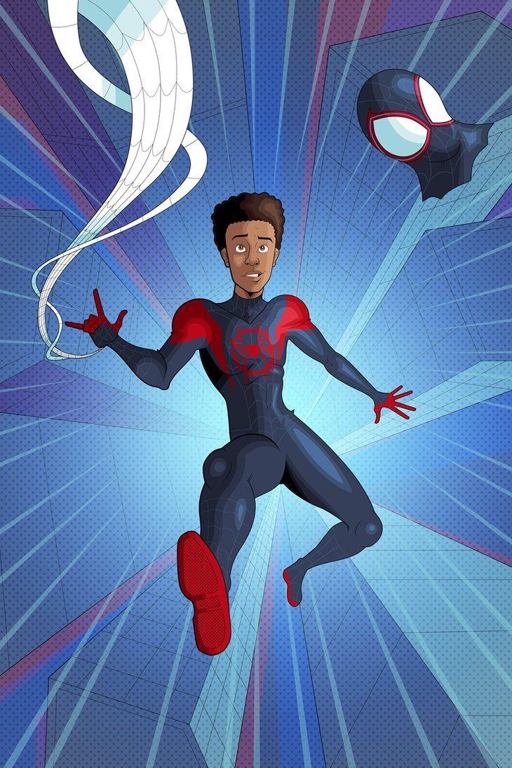 730x1100 Spider Man The Spider Verse, Phone