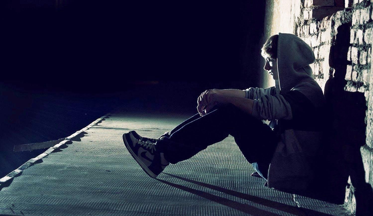 1500x870 Sad Alone Boy HD Wallpaper, Desktop