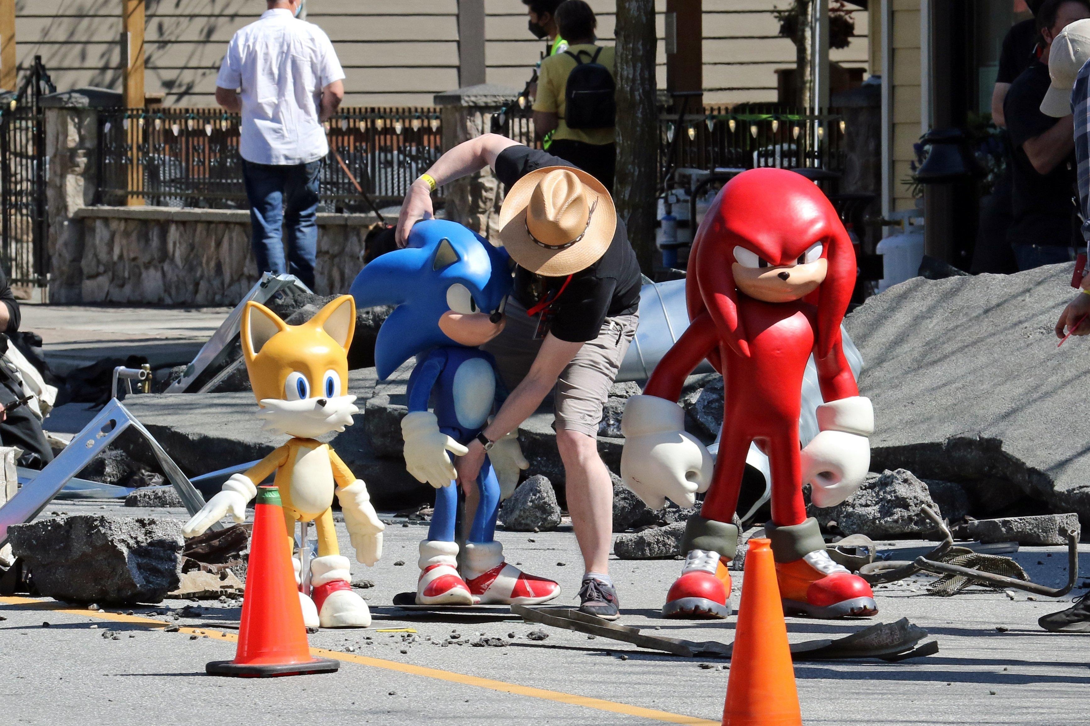 3470x2320 New Set Photo: Knuckles Confirmed For Sonic: The Hedgehog 2! & Show News, Desktop