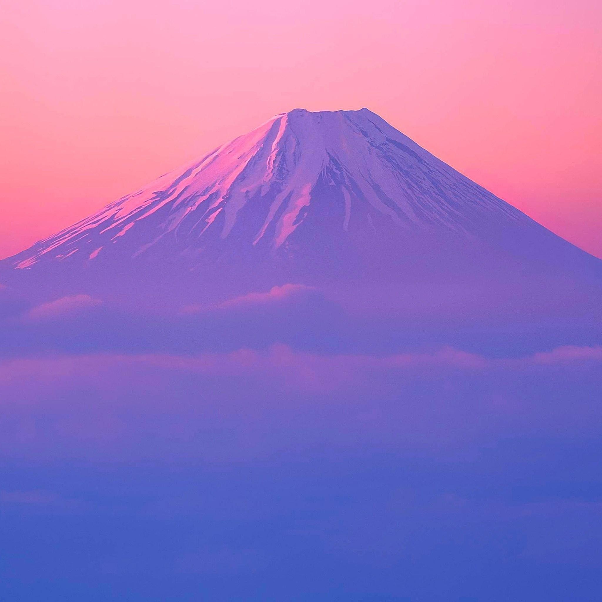 2050x2050 Mount Fuji. Beautiful Retina iPad Wallpaper, Phone