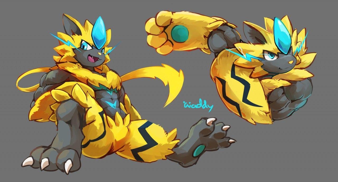 1280x690 Buff Zeraora. Pokémon Sun and Moon, Desktop