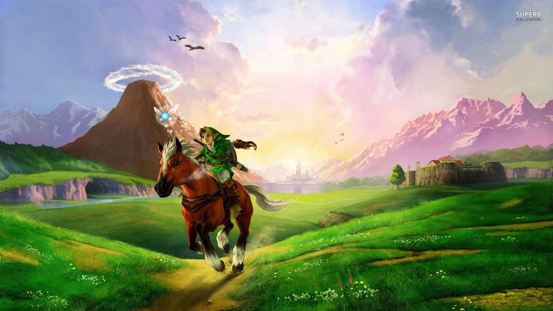 1920x1080 Free Legend Of Zelda Ocarina Of Time Wallpaper Free, Desktop