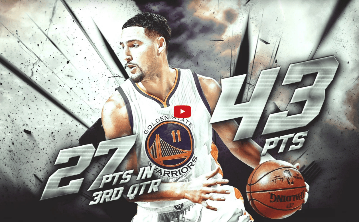 1260x780 WATCH: Klay Thompson Drops 43 Points on the Suns, Desktop