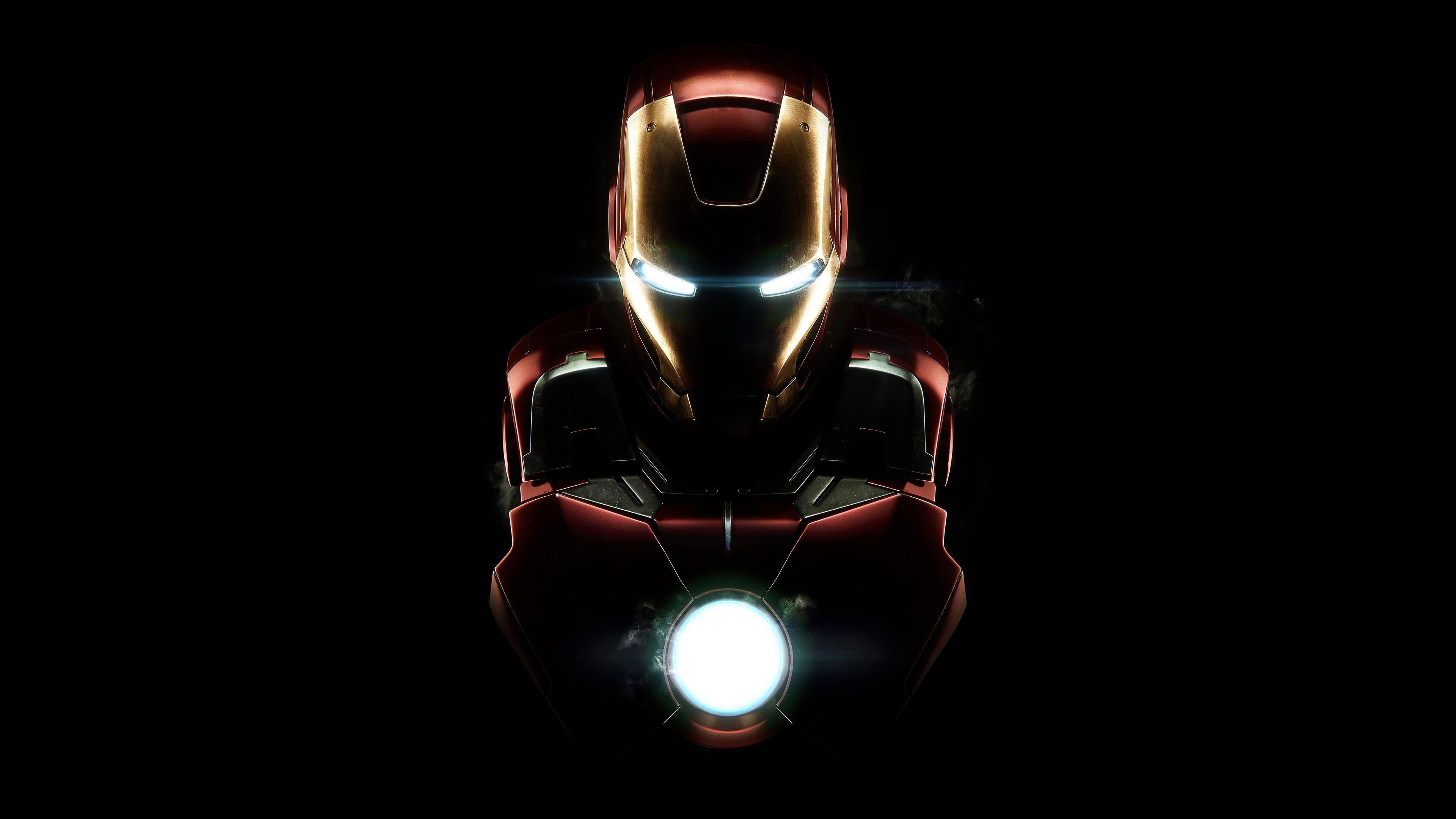 3840x2160 Download  wallpaper iron man, dark, armor, mark vii, 4k, Desktop