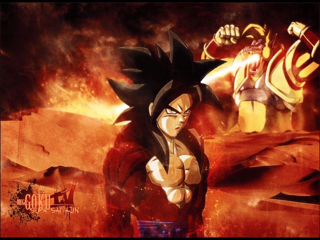 1030x770 Dragonball GT Goku SSJ4 Wallpaper HD 2013. cada. Goku, Desktop