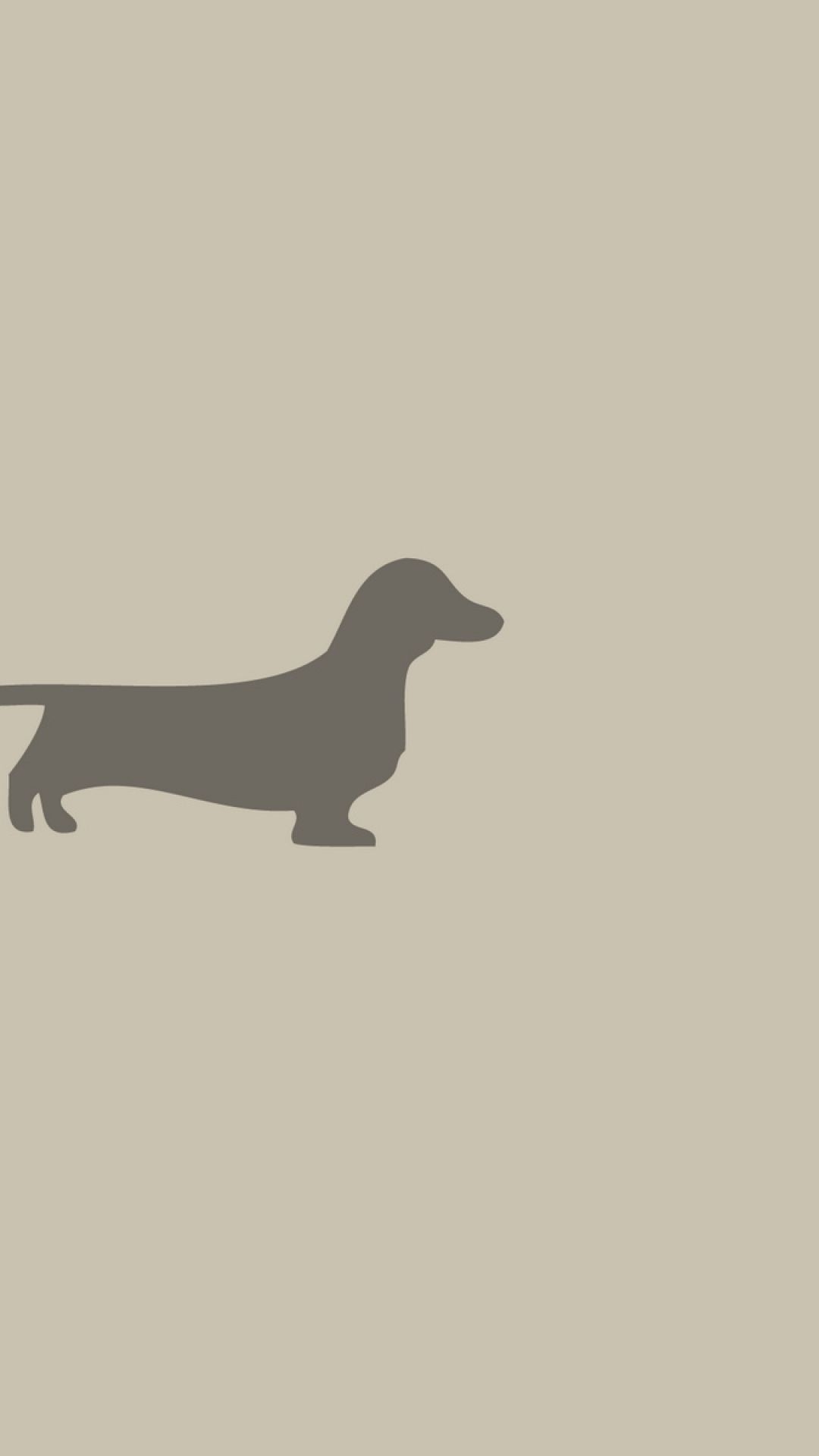 1080x1920 Dog. 9 Animals Minimalistic Wallpaper for iPhone, Phone