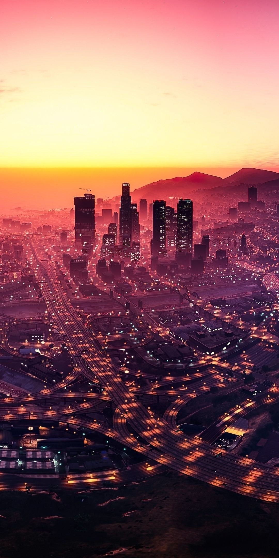 1080x2160 Gta v aesthetic Wallpaper Download, Phone