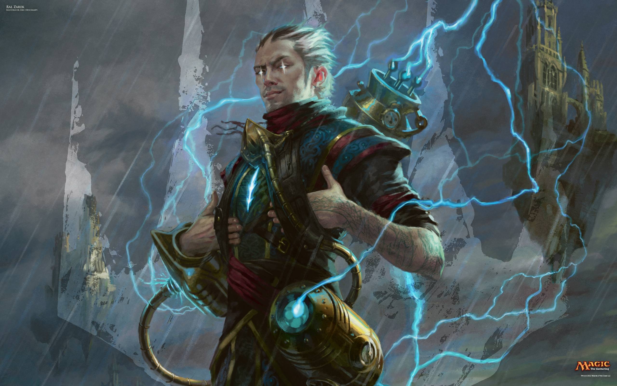 2560x1600 Wallpaper of the Week: Ral Zarek, Daily MTG, Magic: The Gathering, Desktop