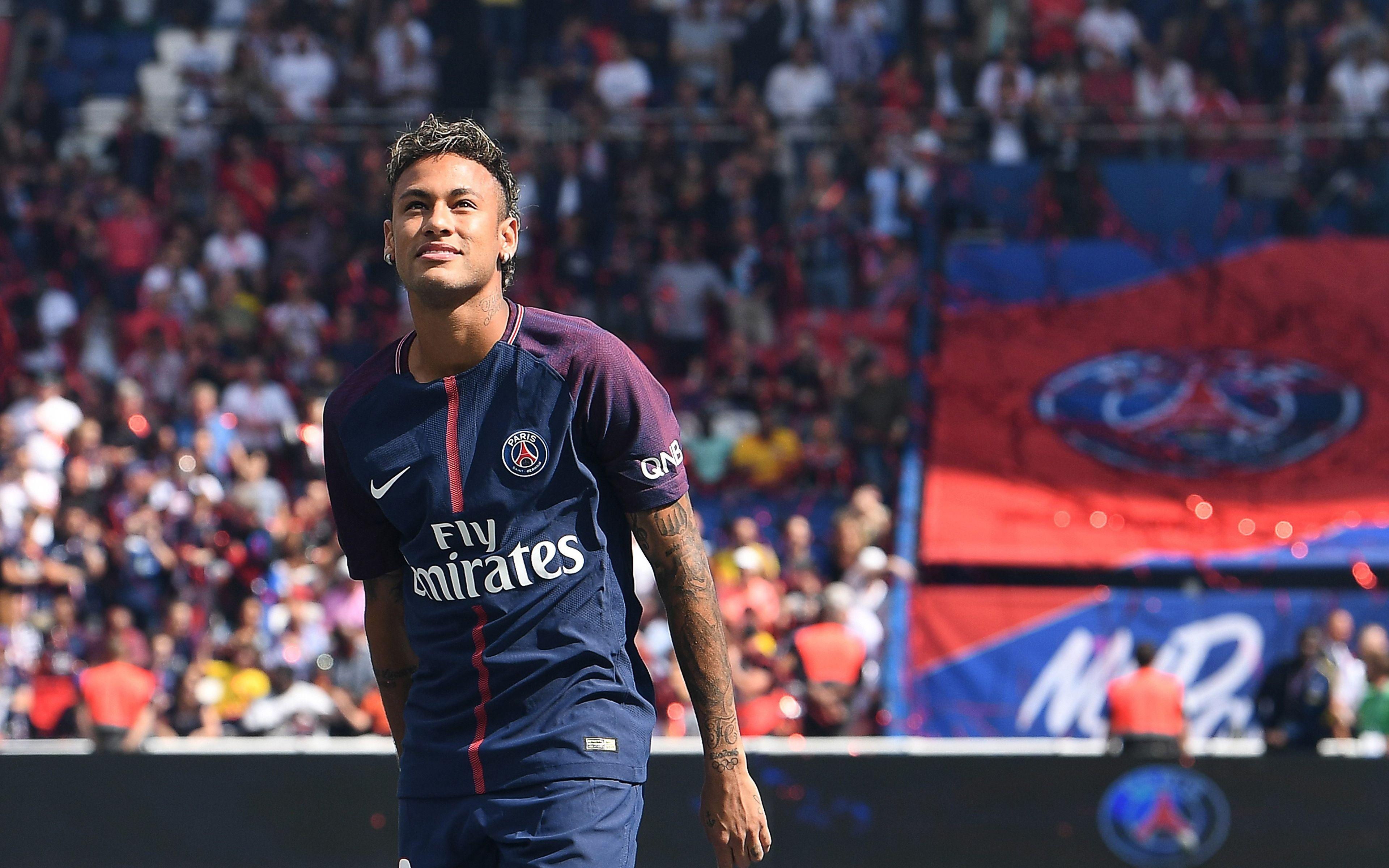 3840x2400 Neymar PSG Wallpaper, HD Sports 4K Wallpaper, Image, Photo, Desktop