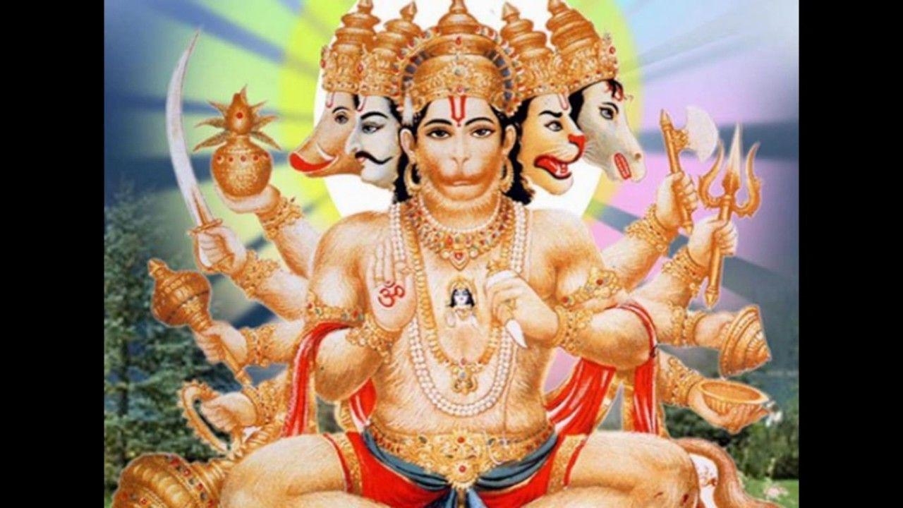 1280x720 Good Morning Wishes With Panchmukhi Hanuman Wallpaper, HD Photo, Desktop