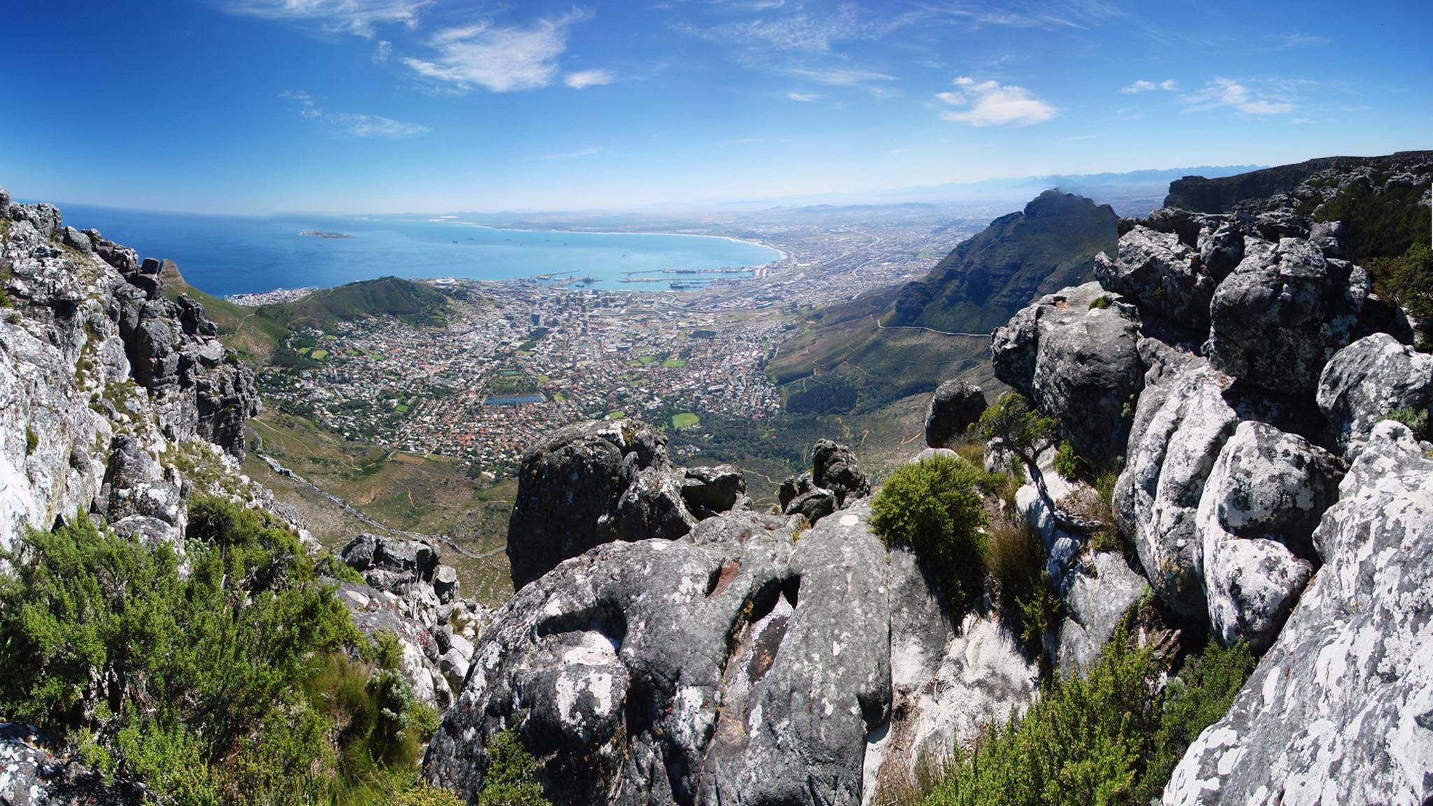 2050x1160 Cape Town Mountain View wallpaper, Desktop