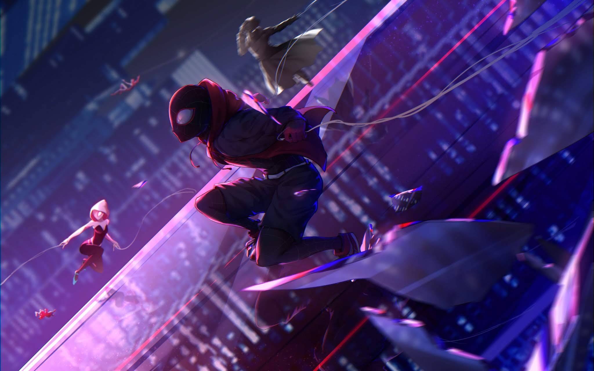 2050x1280 Spider Man: Into The Spider Verse Wallpaper, Desktop