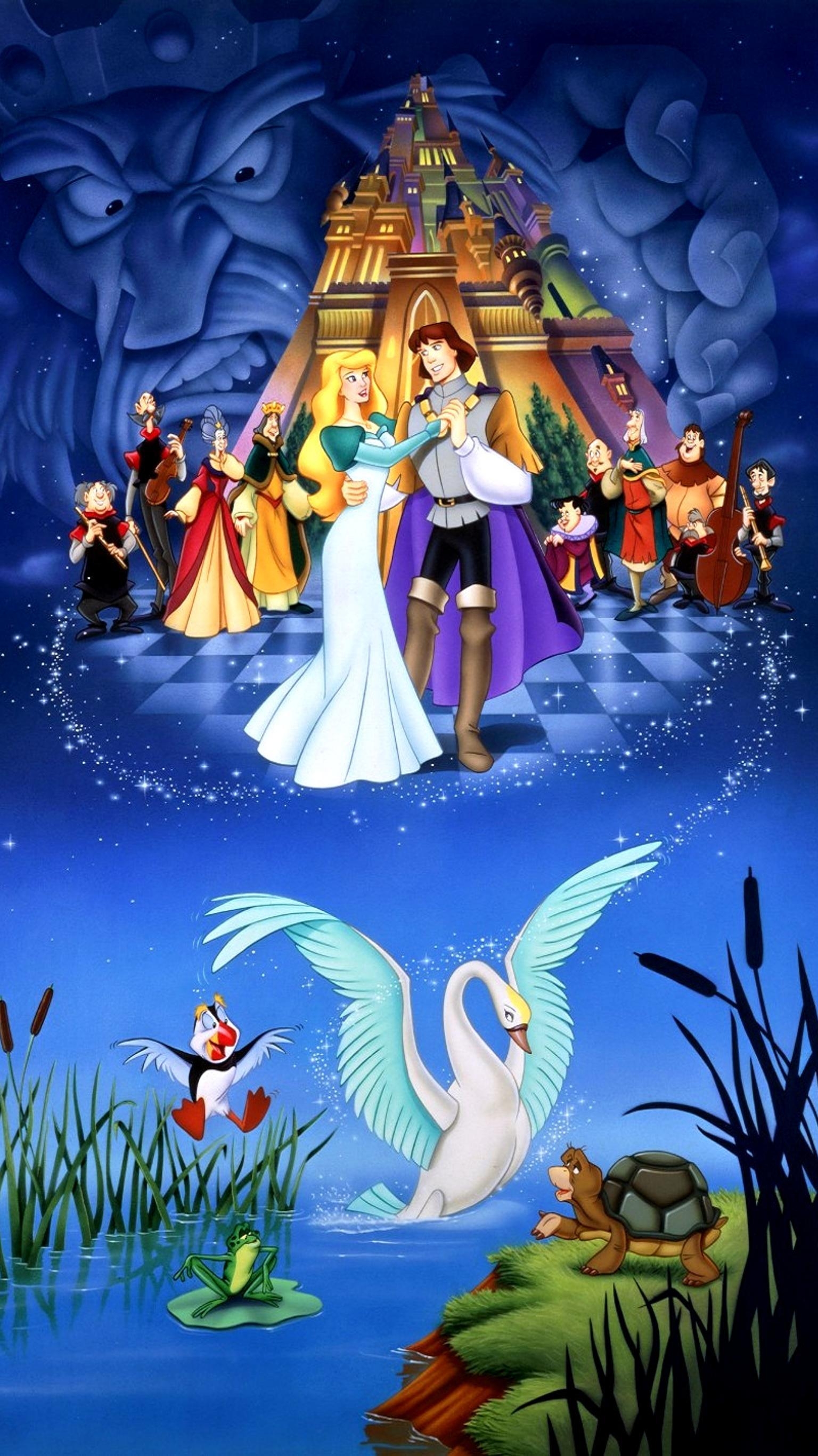 1540x2740 The Swan Princess (1994) Phone Wallpaper, Phone