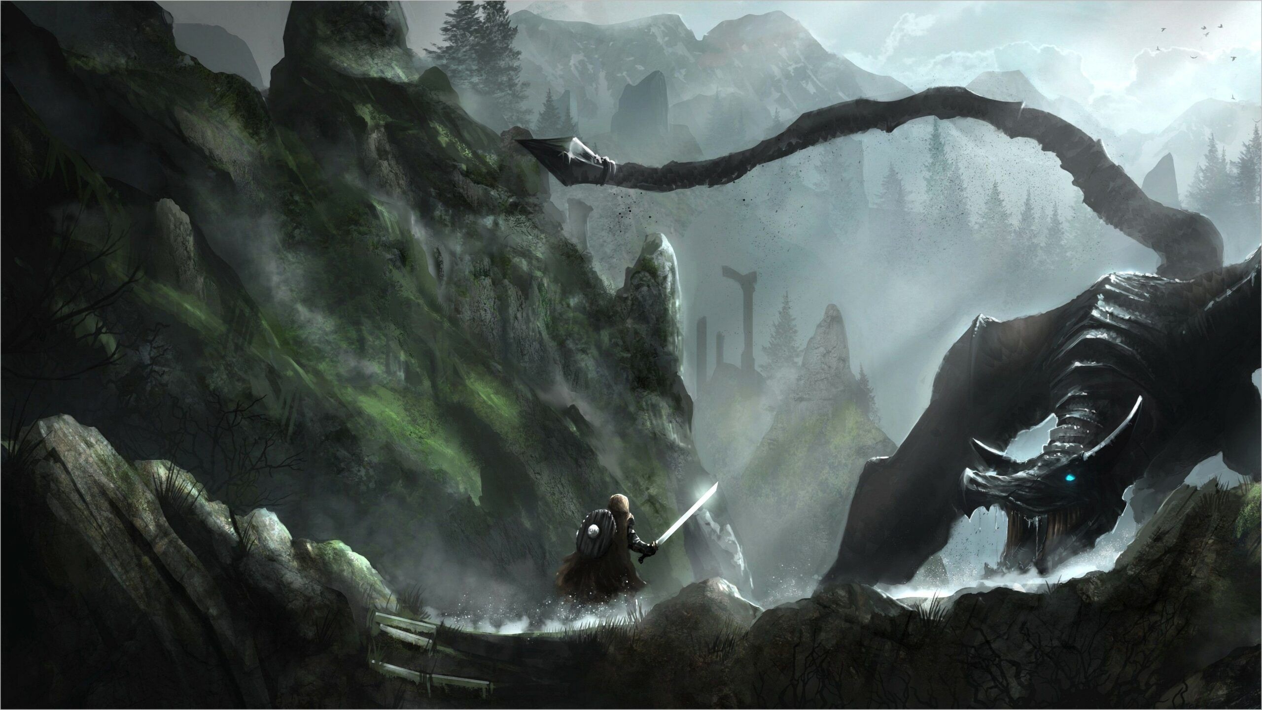 2560x1450 Skyrim 4k Wallpaper 3840 2160. Skyrim wallpaper, Skyrim, Computer wallpaper desktop wallpaper, Desktop