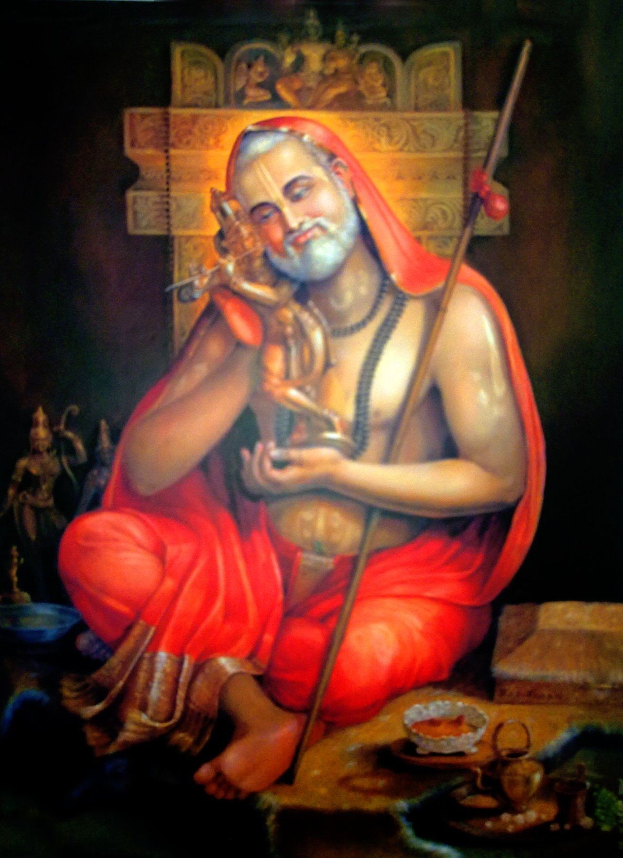 1280x1770 Piligramic Places in South India Guru Raghavendra Swamy Mutt, Phone