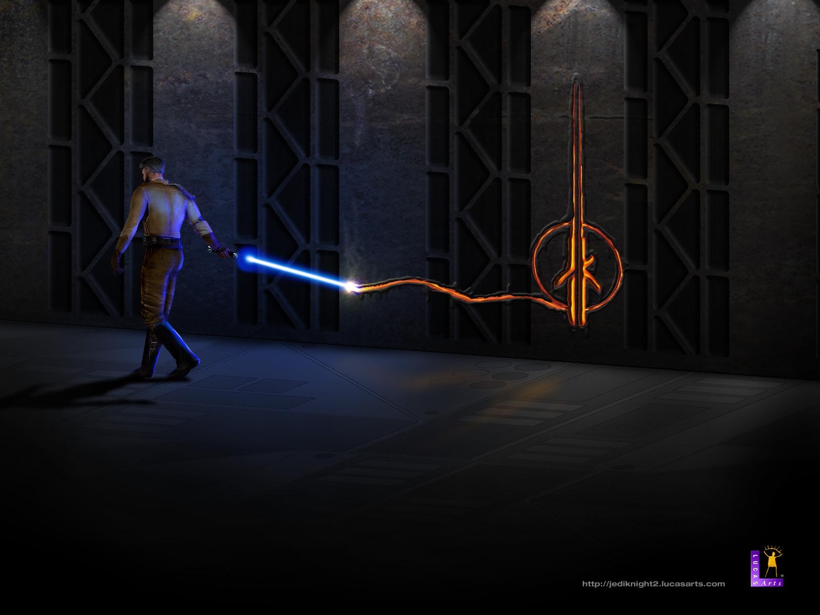 1600x1200 Star Wars: Jedi Knight II Outcast (2002) promotional art, Desktop