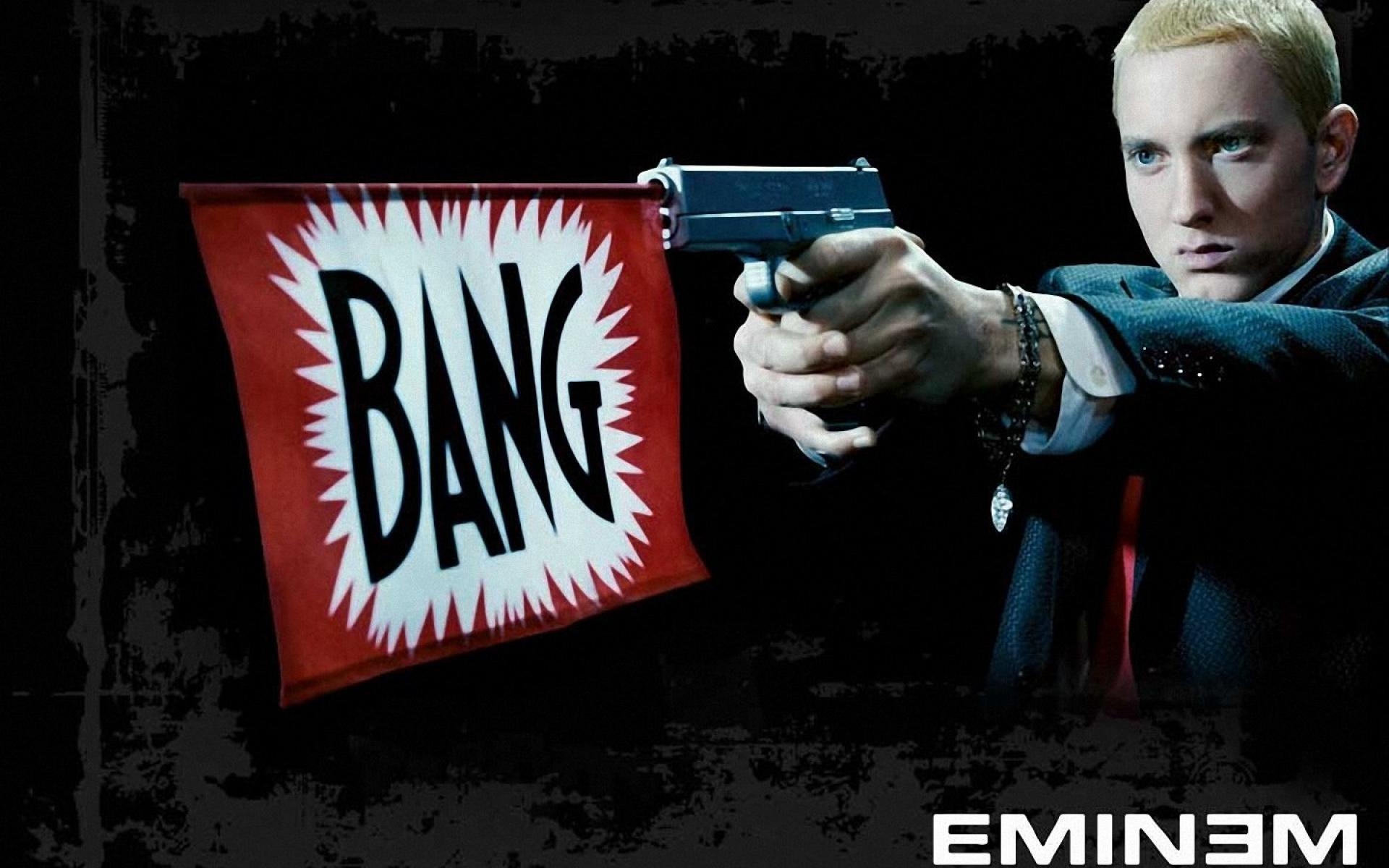 1920x1200 Eminem With A Gun, Desktop