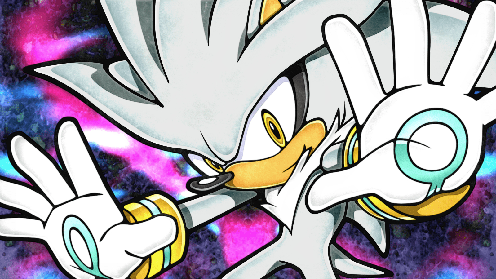 1600x900 Silver The Hedgehog[11] By Light Rock, Desktop