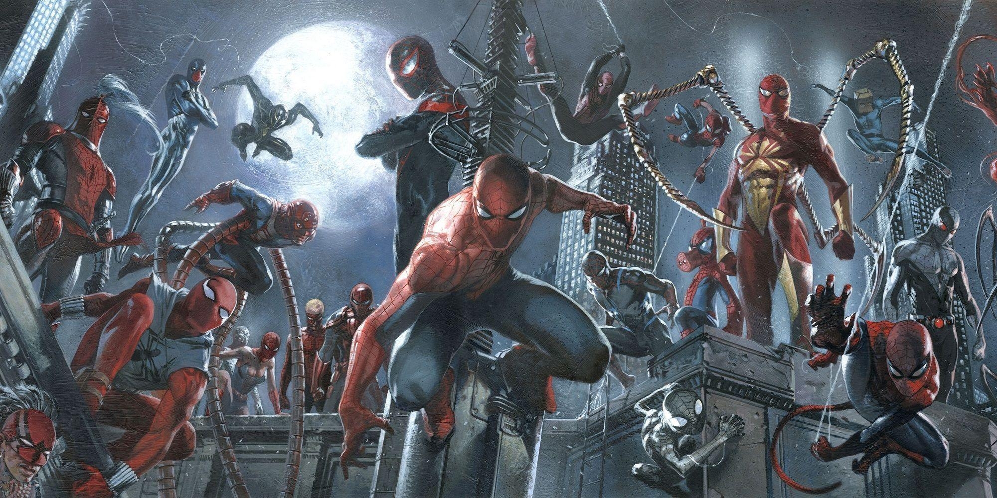 2000x1000 Spider Man: 25 Characters His Movie Universe Could Tackle Dark, Dual Screen