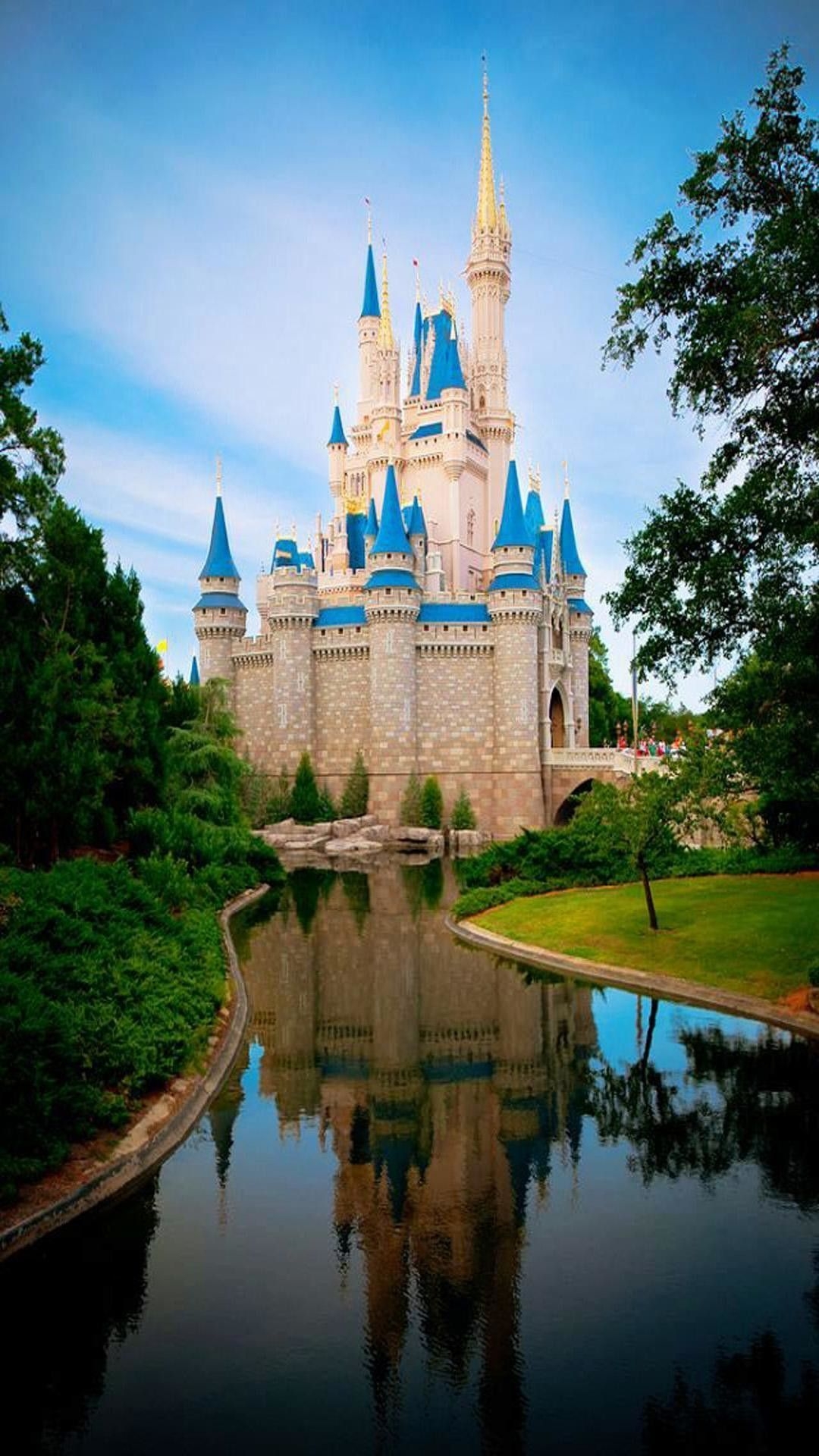 1080x1920 Disney Castle iPhone Wallpaper, Phone