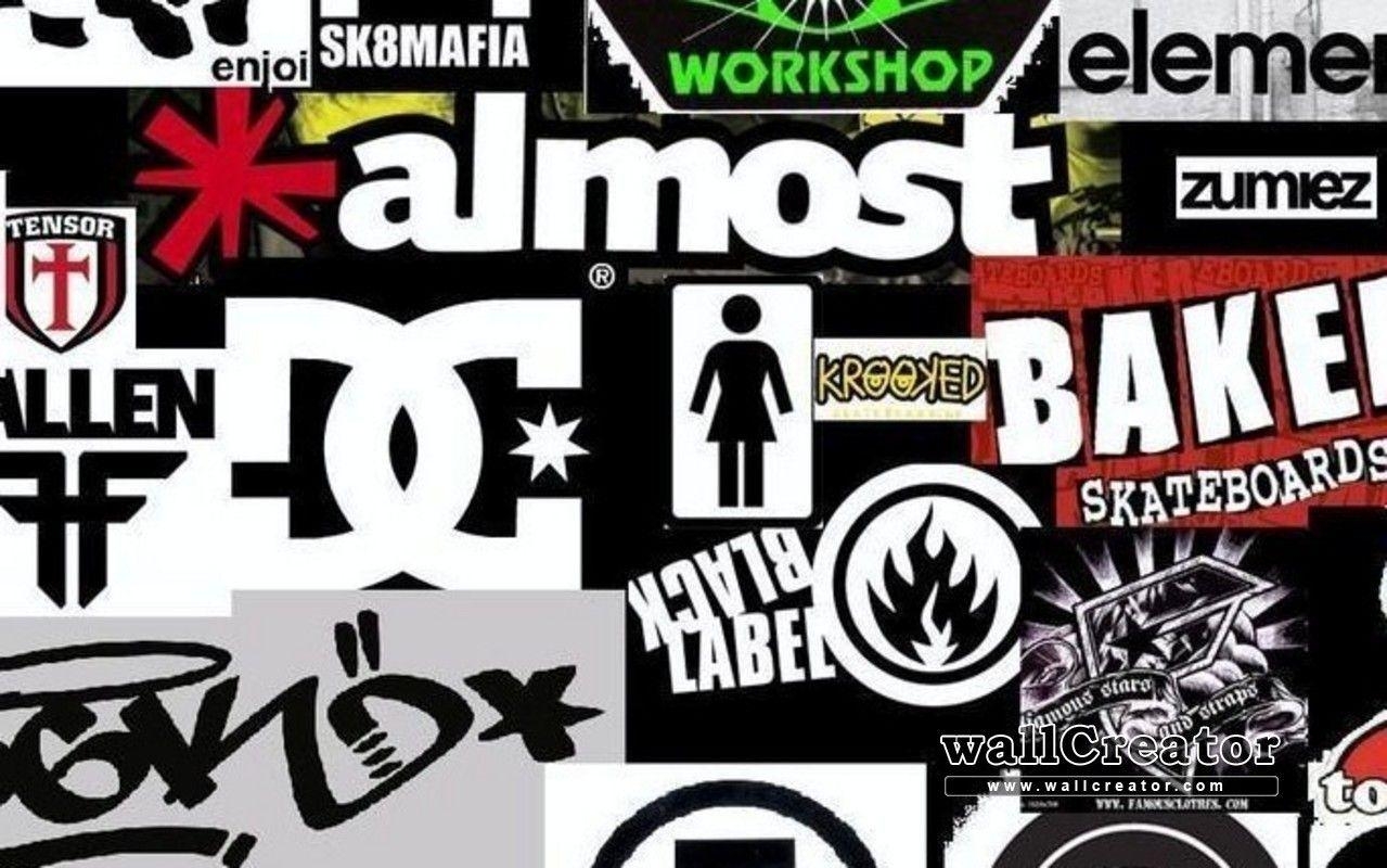 1280x800 Skateboard Logos Wallpaper, Desktop