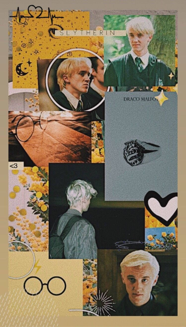 750x1320 Draco Malfoy Yellow Aesthetic Wallpaper, Phone