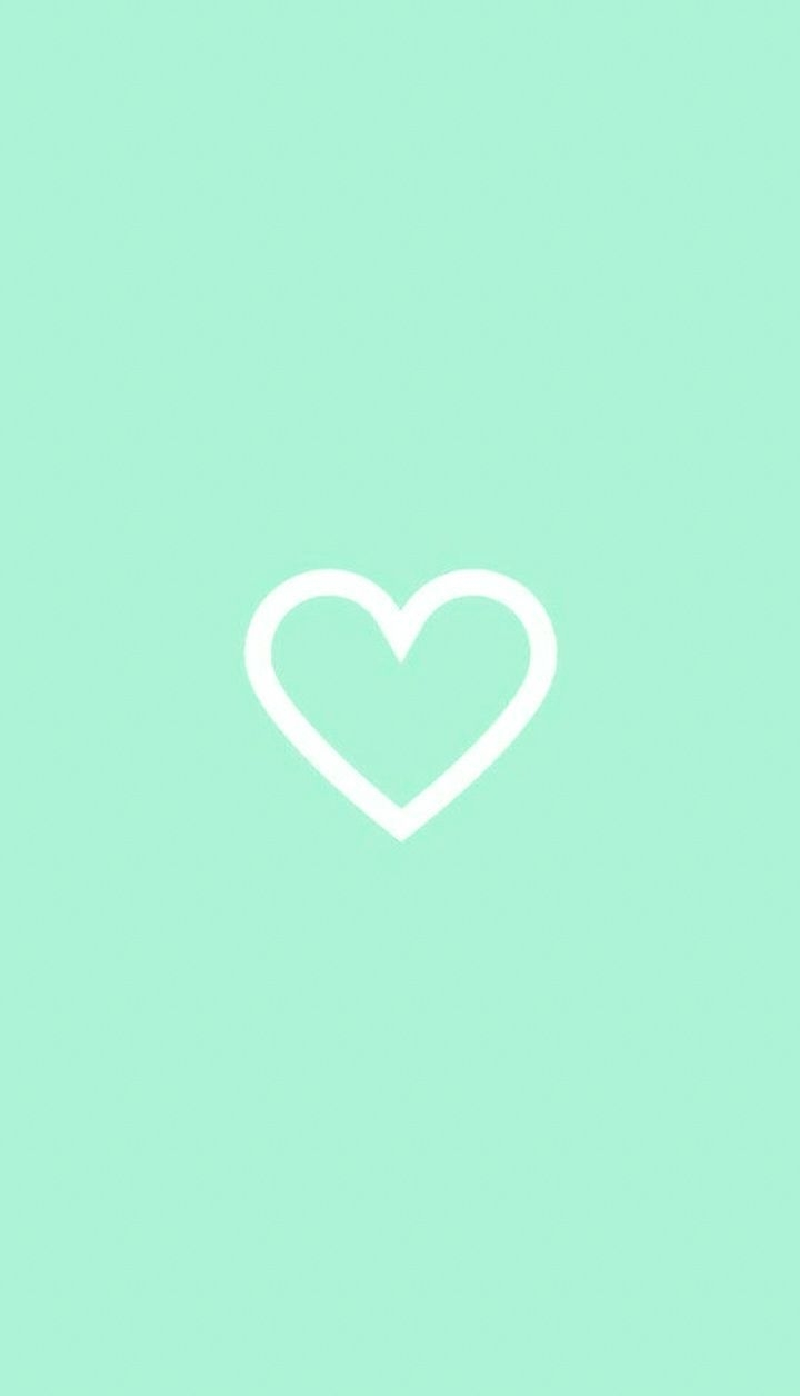 720x1260 Mint Green Hearts Wallpaper Free Mint Green Hearts Background, Phone