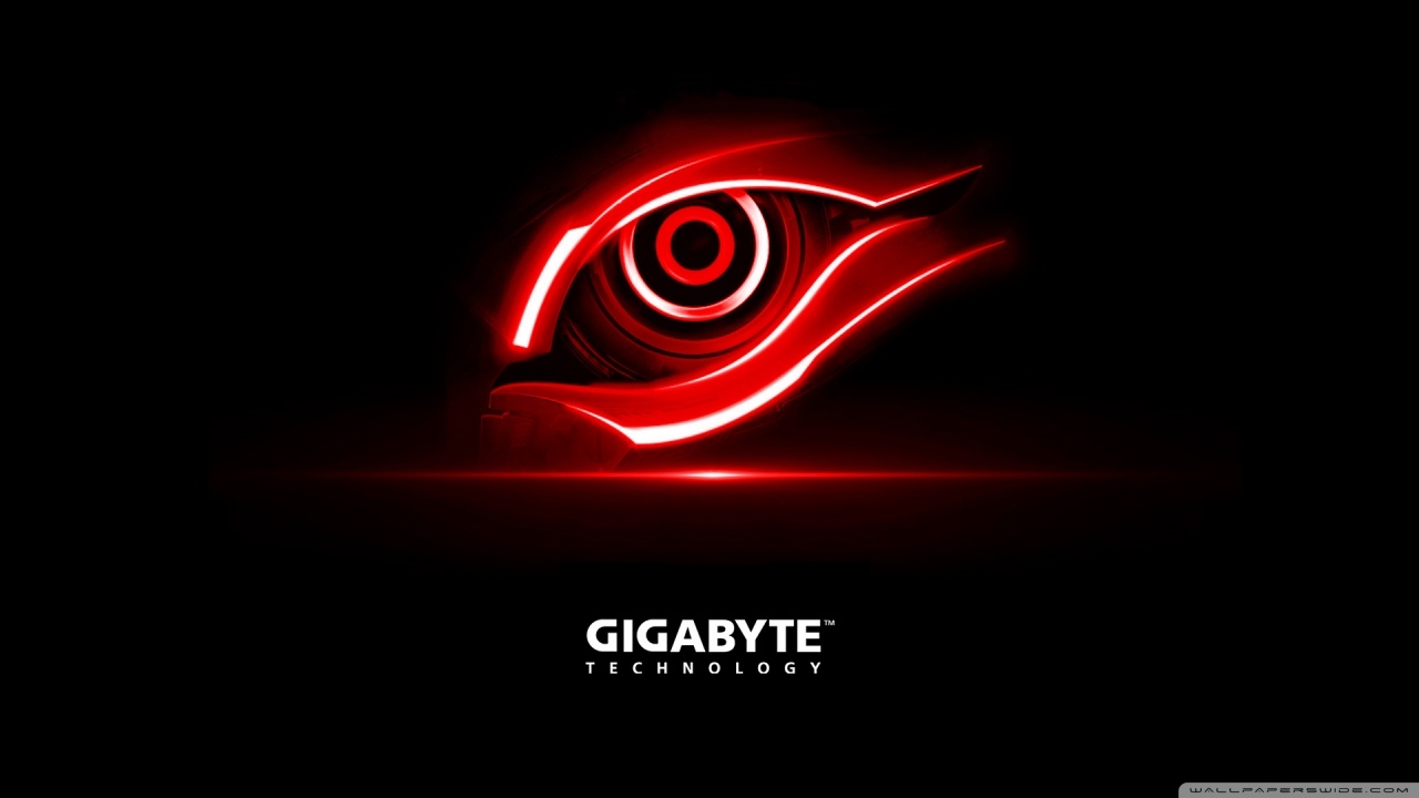 1280x720 Gigabyte Red Eye Ultra HD Desktop Background Wallpaper for 4K UHD TV, Widescreen & UltraWide Desktop & Laptop, Tablet, Desktop