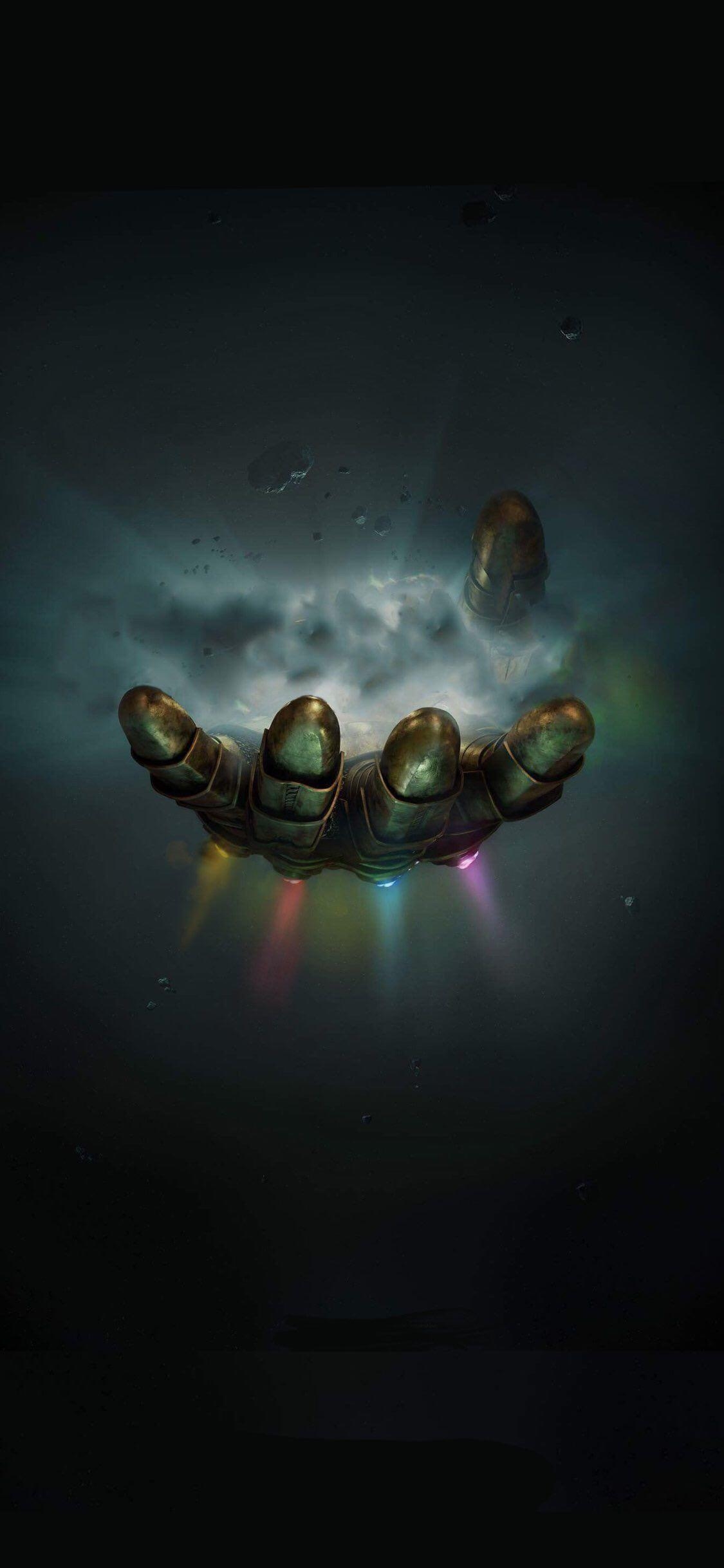 1130x2440 Thanos Gauntlet Wallpaper Free Thanos Gauntlet Background, Phone