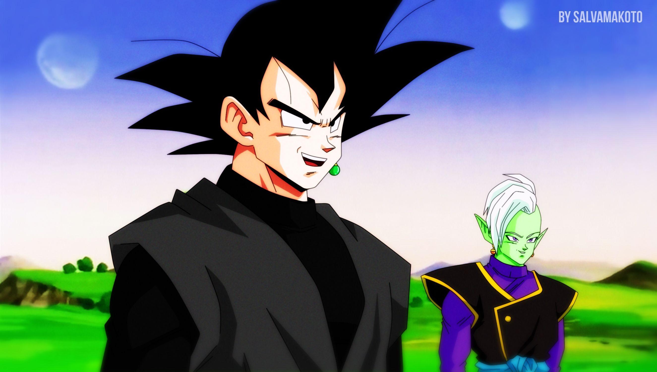 2650x1500 Black Goku and Zamasu Computer Wallpaper, Desktop Background, Desktop