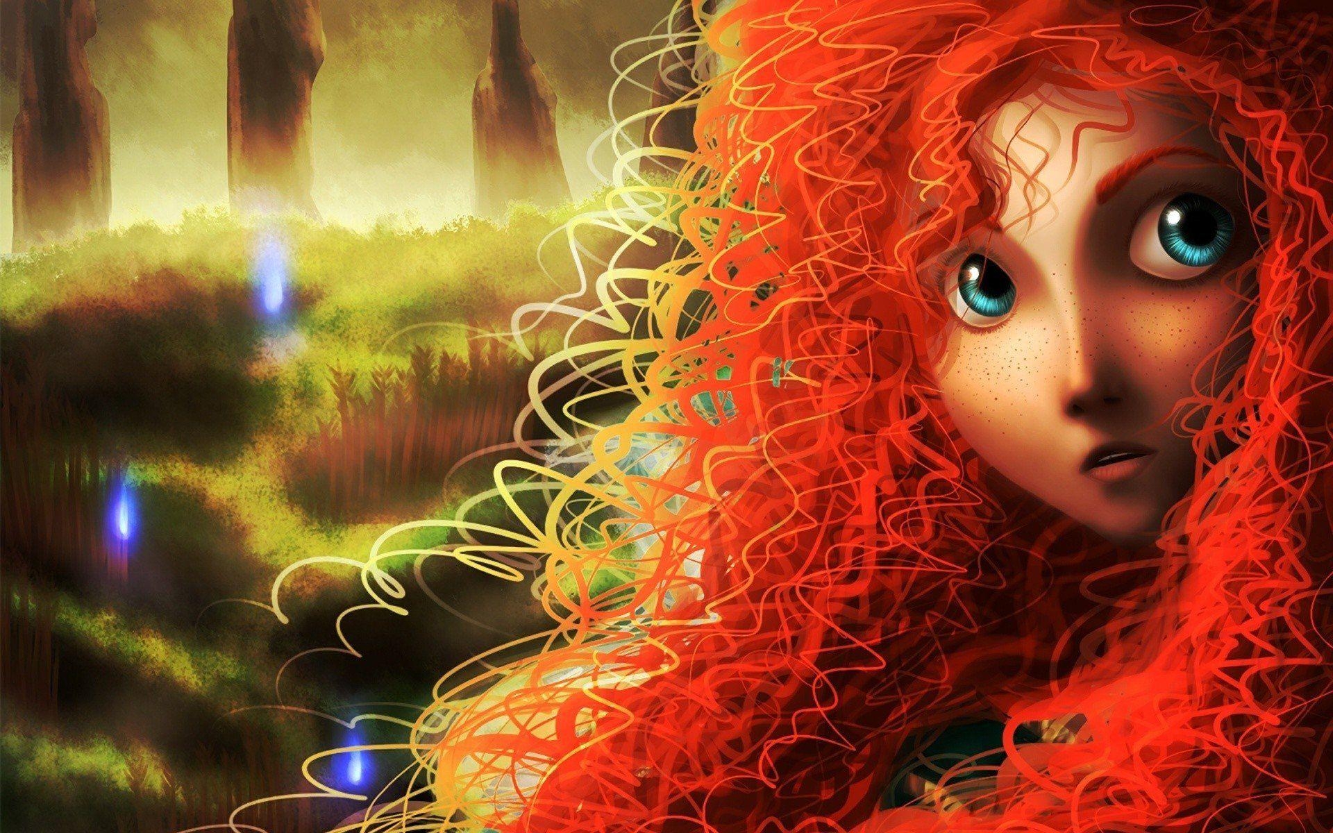 1920x1200 Women Pixar Disney Company movies redheads Brave wallpaper, Desktop