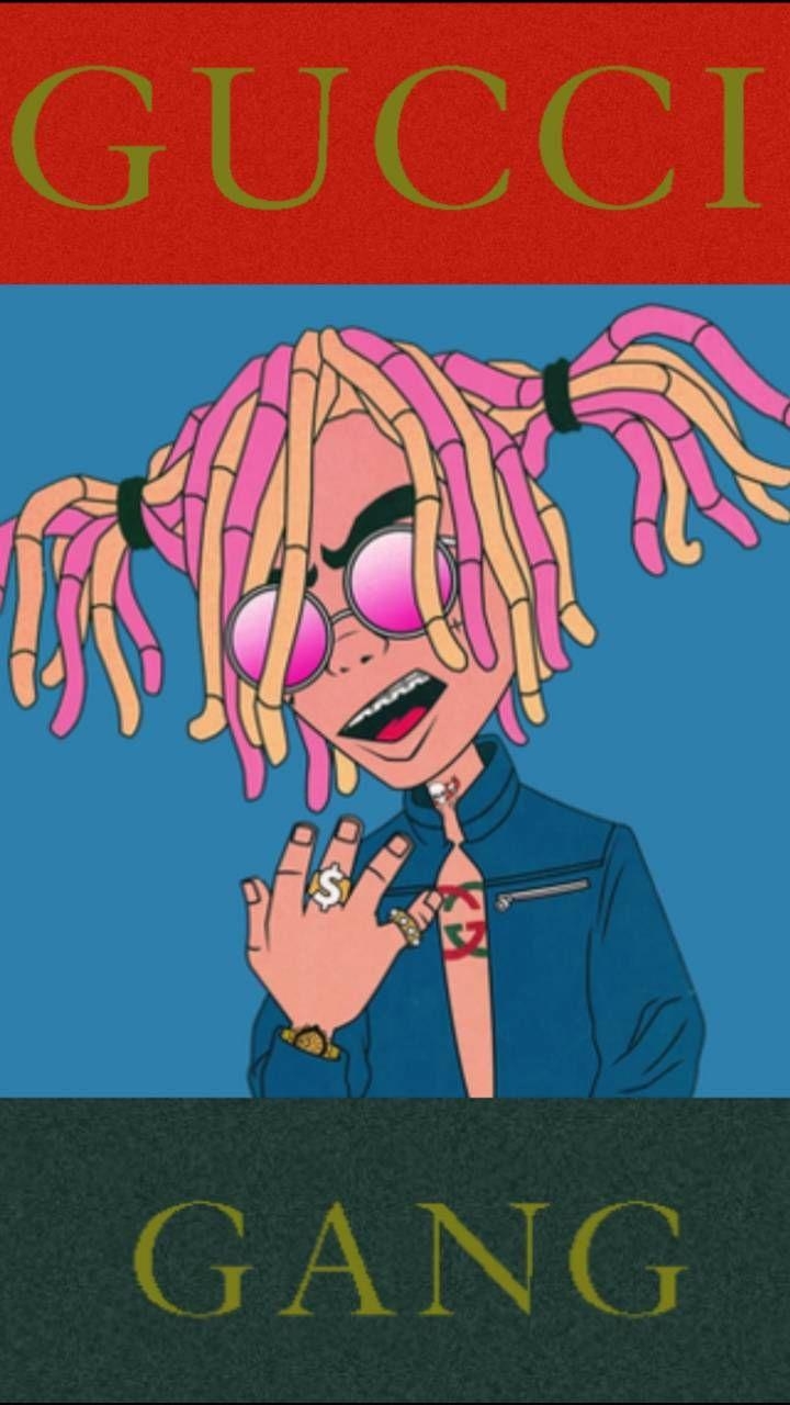 720x1280 Gucci gang lilpump 2. Rapper art, Lil pump, Gucci, Phone