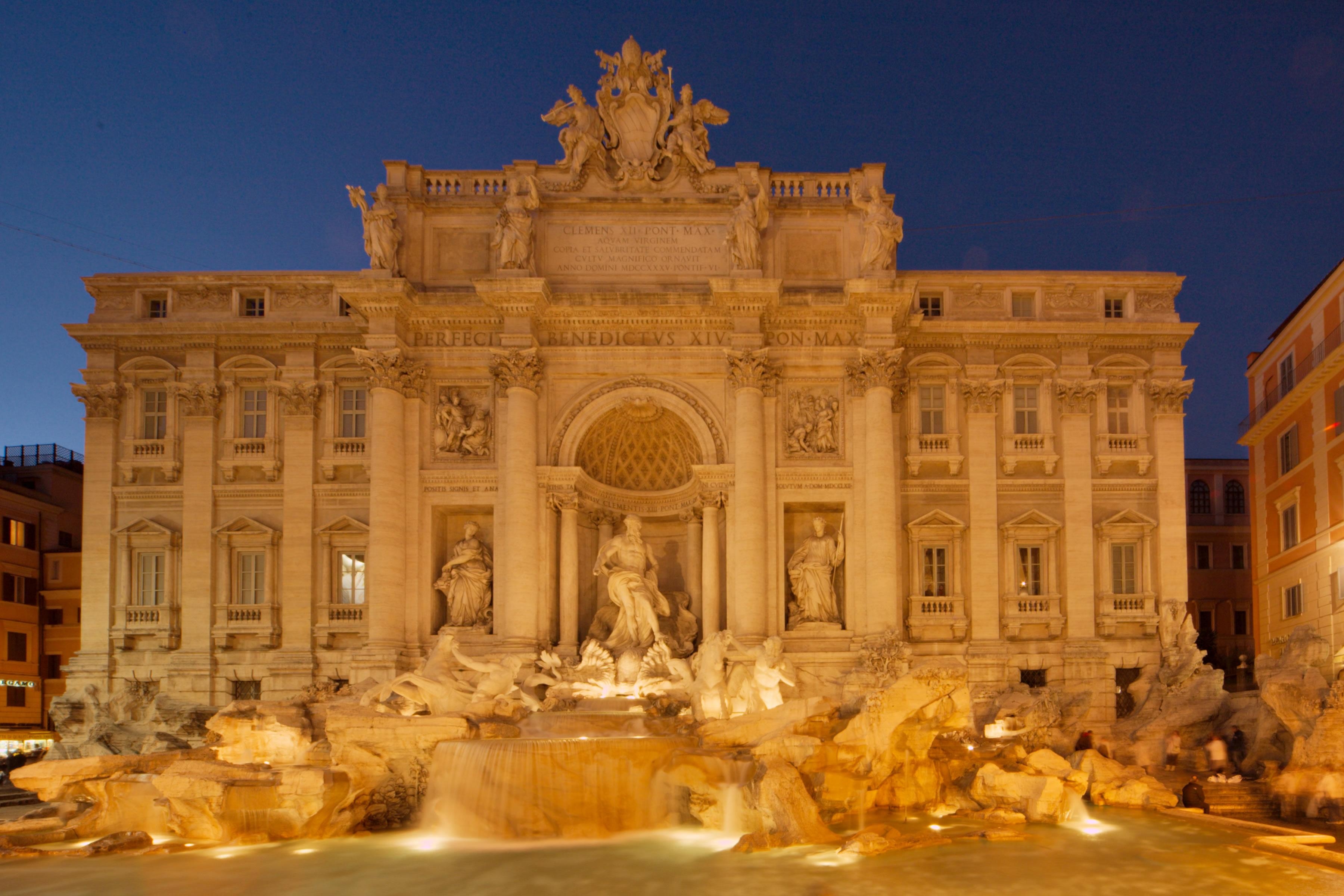 3600x2400 Trevi Fountain Building Wallpaper, Desktop